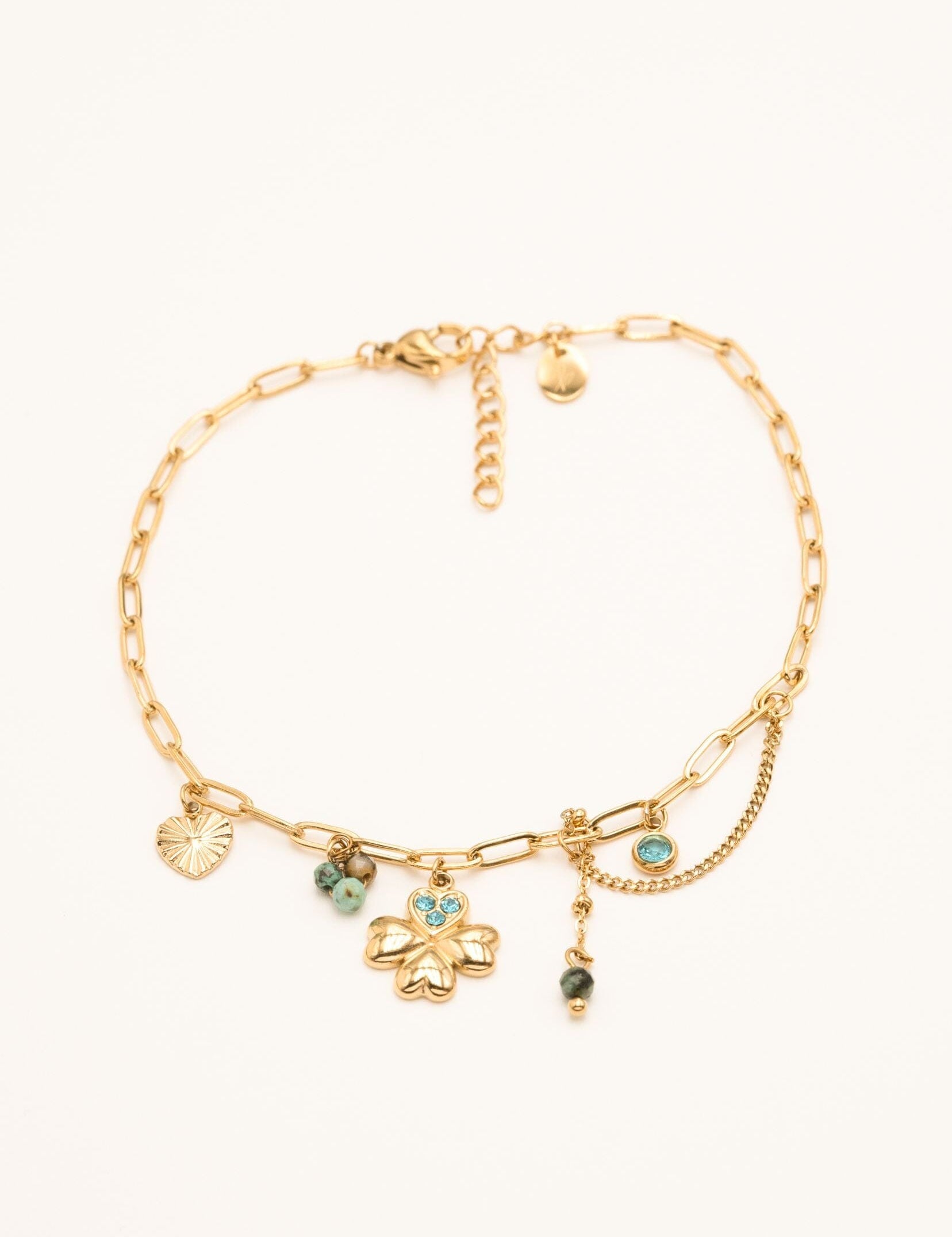 Chaine de Cheville Bohm Paris - Lola Bracelet Bohm Paris Turquoise Africaine 