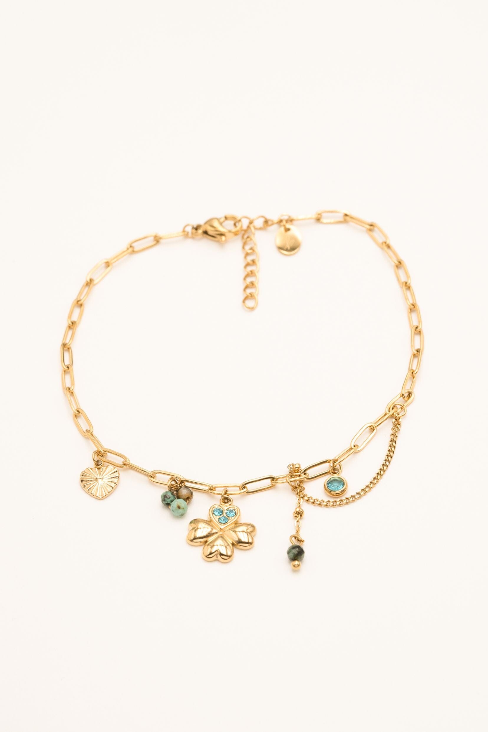 Chaine de Cheville Bohm Paris - Lola Bracelet Bohm Paris Turquoise Africaine 