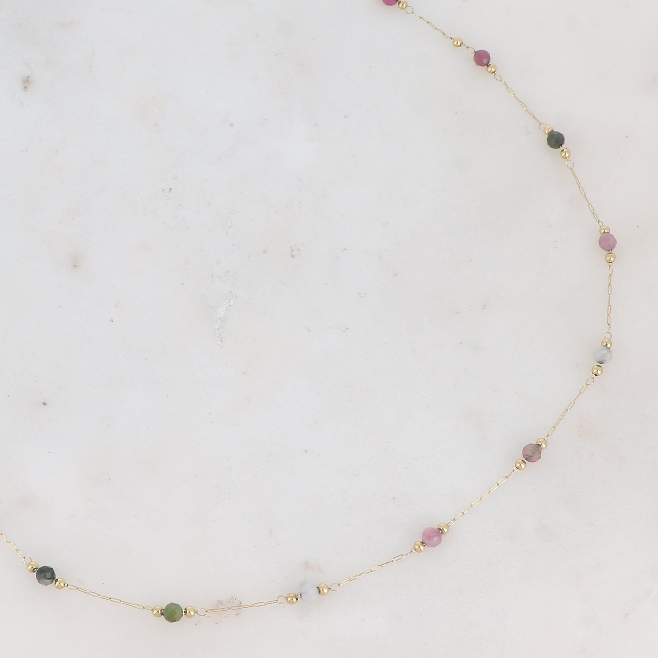 Chaine de ventre 2 en 1 - Nerri Chaine de ventre Bohm Paris Tourmaline 