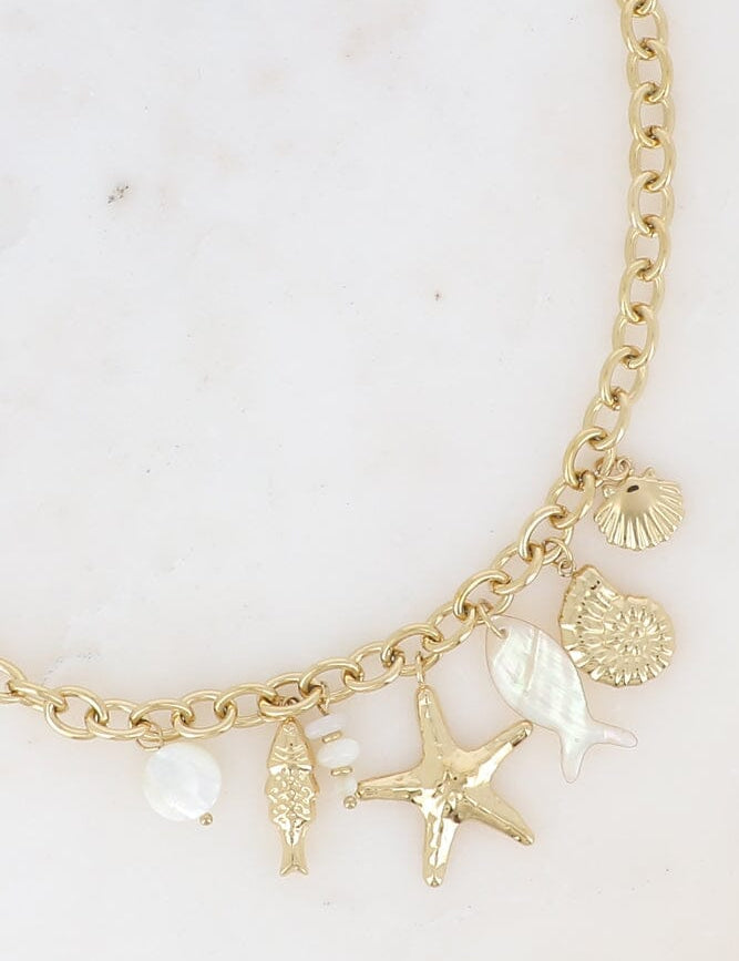 Collier Bohm Paris - Aélia Colliers Pendentifs Bohm Paris Nacre blanche 