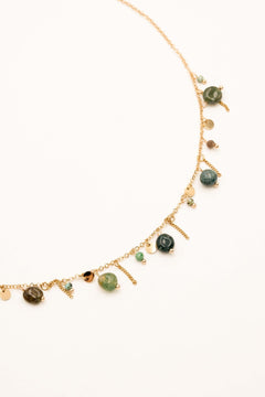 Collier Bohm Paris - Alice Colliers Bohm Paris Jaspe vert 