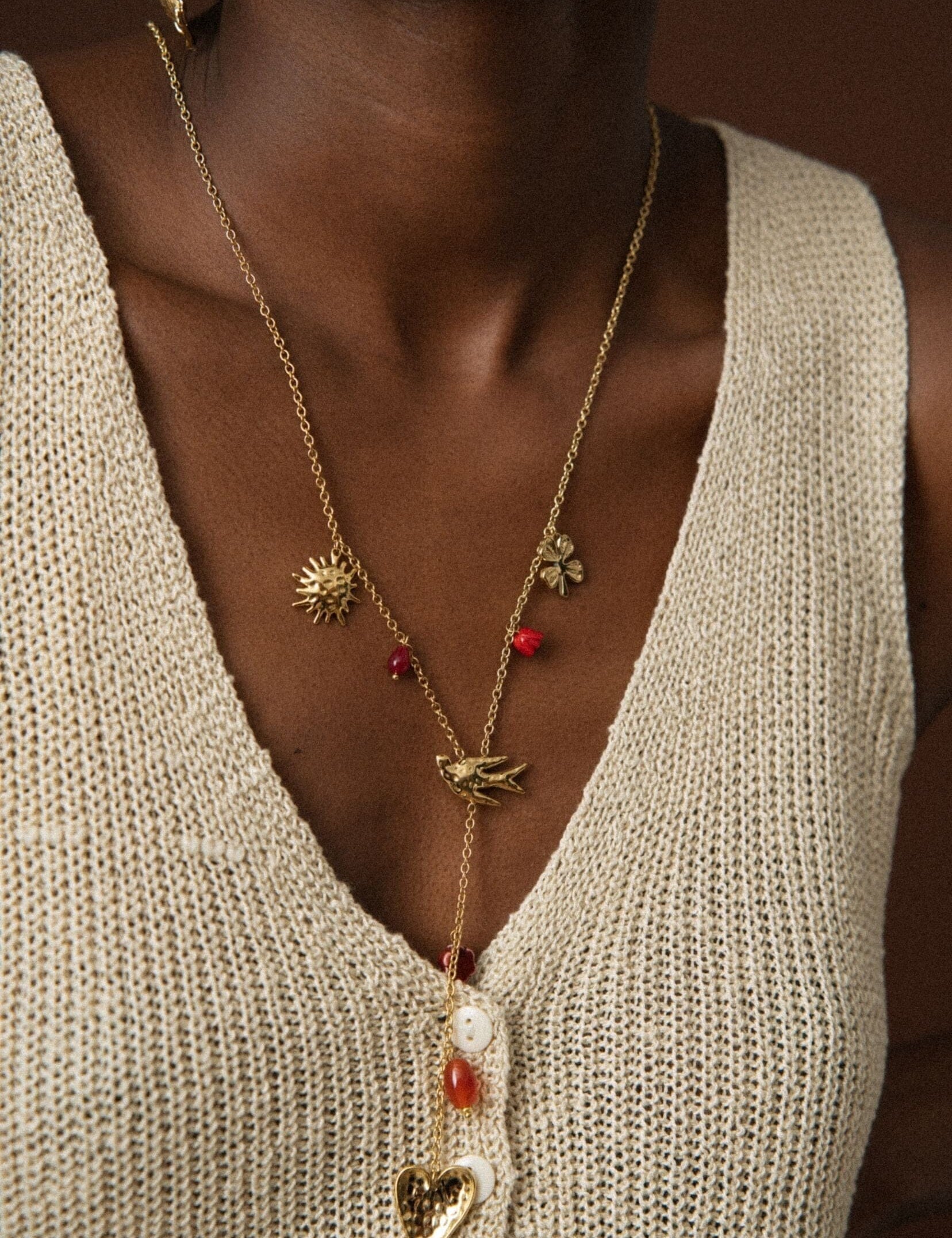 Collier Bohm Paris - Amoria Collier en Y Bohm Paris 