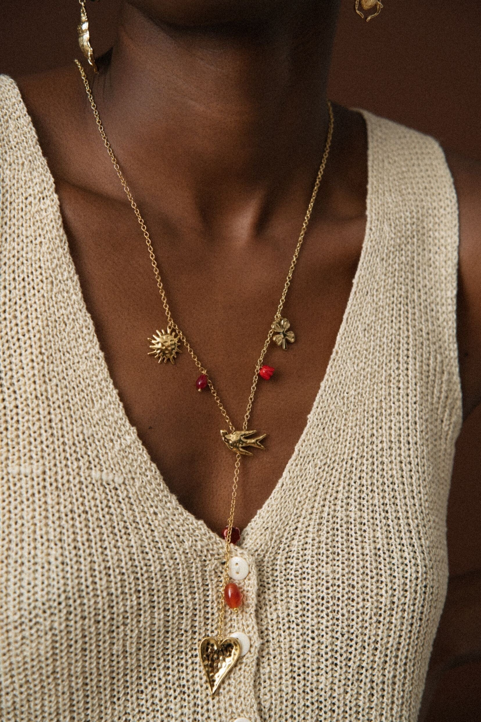 Collier Bohm Paris - Amoria Collier en Y Bohm Paris 