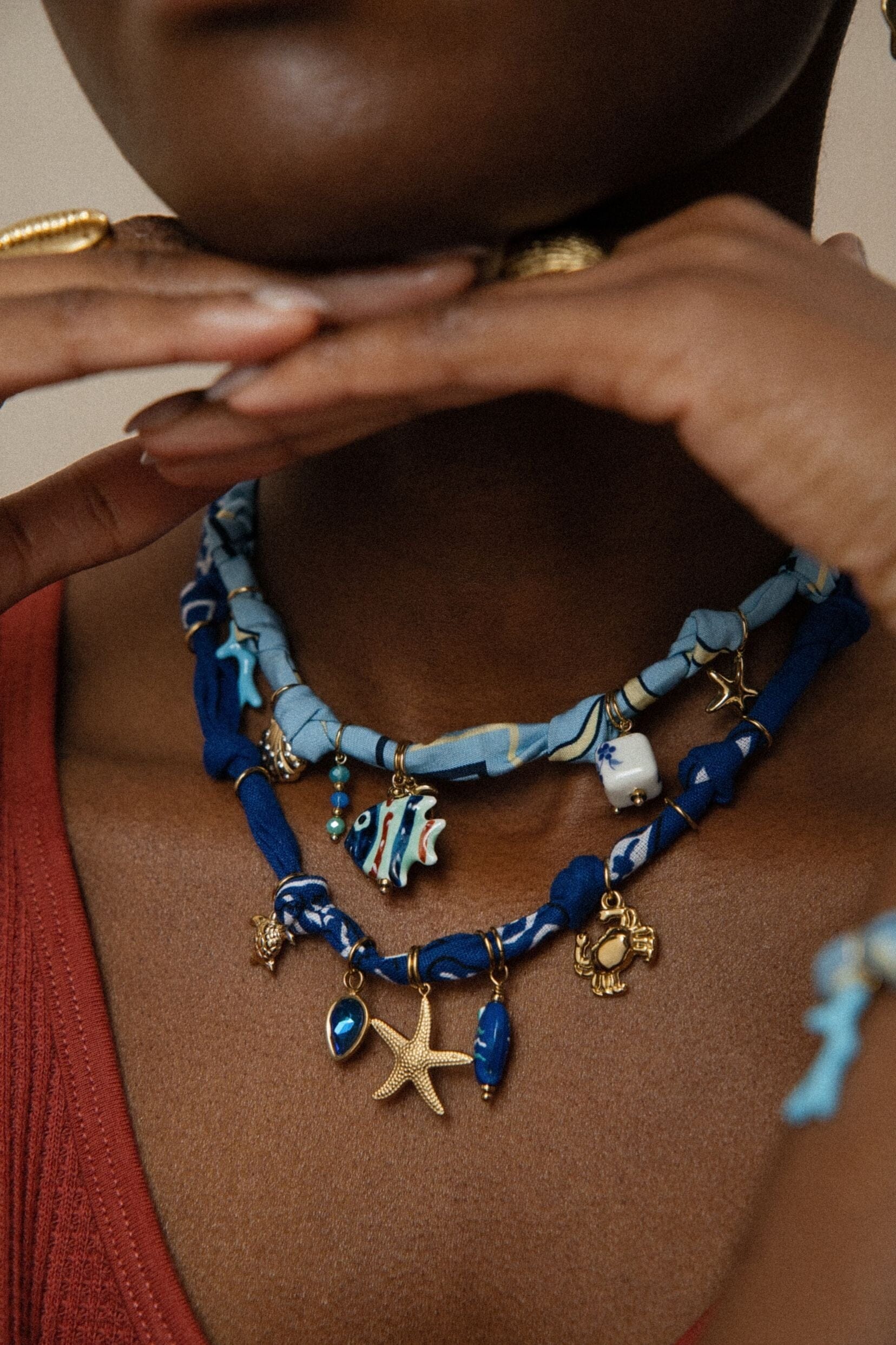 Collier Bohm Paris - Aqua Colliers Pendantifs Bohm Paris 