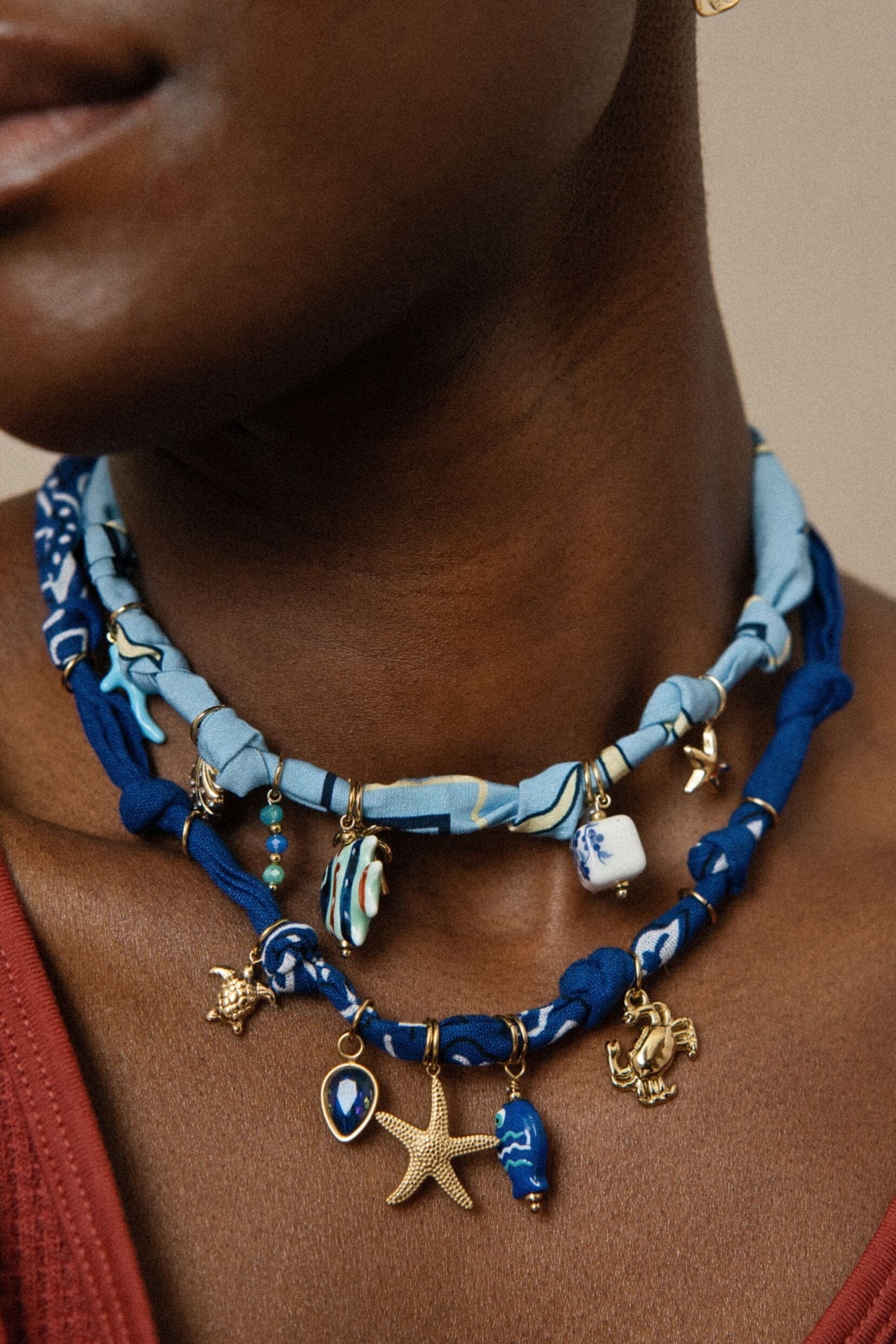 Collier Bohm Paris - Aqua Colliers Pendantifs Bohm Paris 