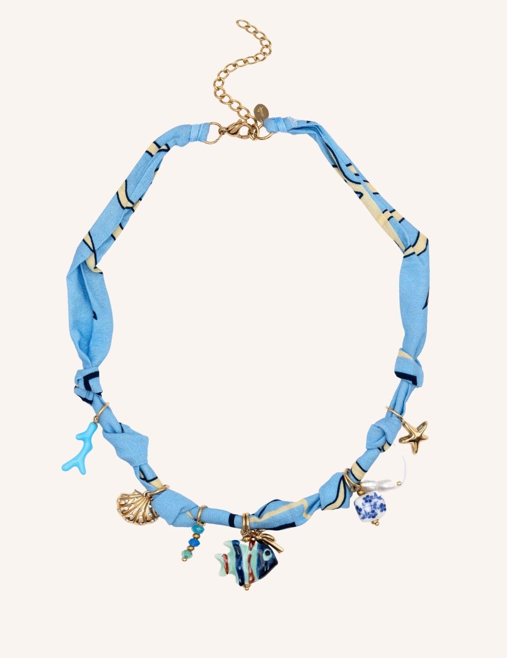Collier Bohm Paris - Aqua Colliers Pendantifs Bohm Paris Bleu 