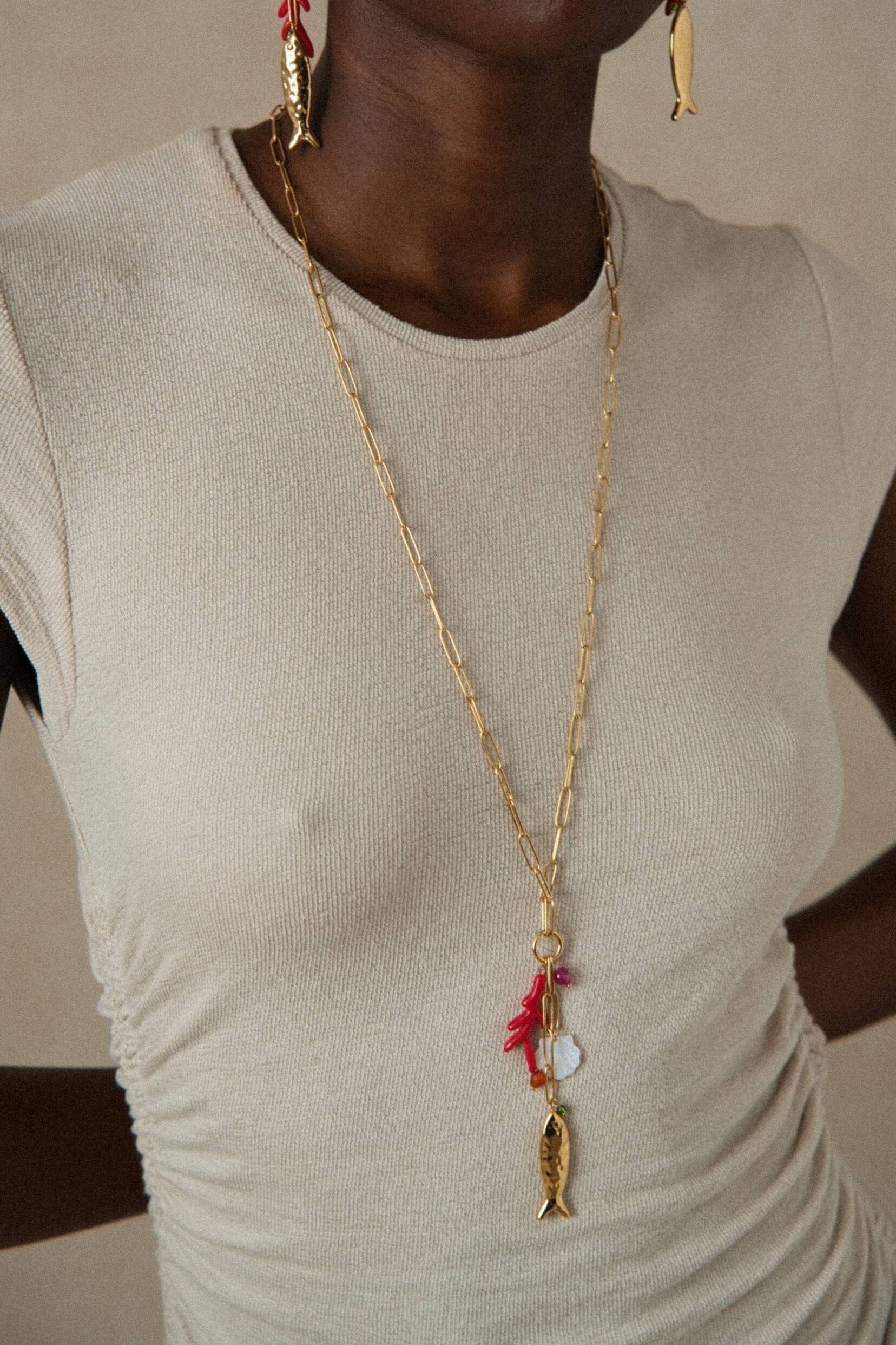 Collier Bohm Paris - Aqualis Collier type sautoir Bohm Paris 