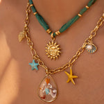 Collier Bohm Paris - Aquarela Colliers Tissus Bohm Paris 