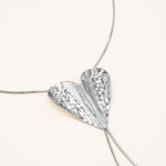 Collier Bohm Paris - Arriba Collier type cravate Bohm Paris Argenté 