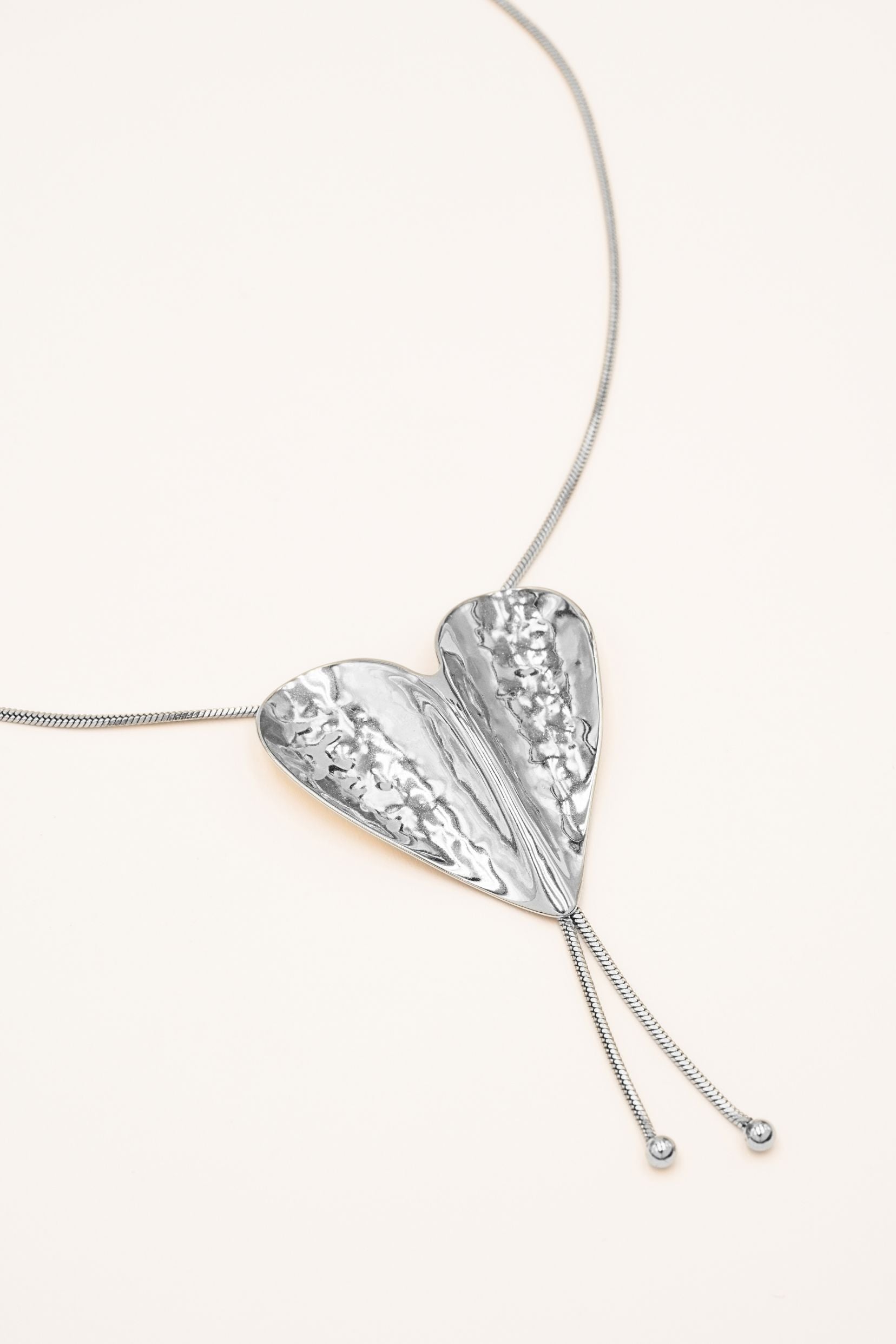 Collier Bohm Paris - Arriba Collier type cravate Bohm Paris Argenté 