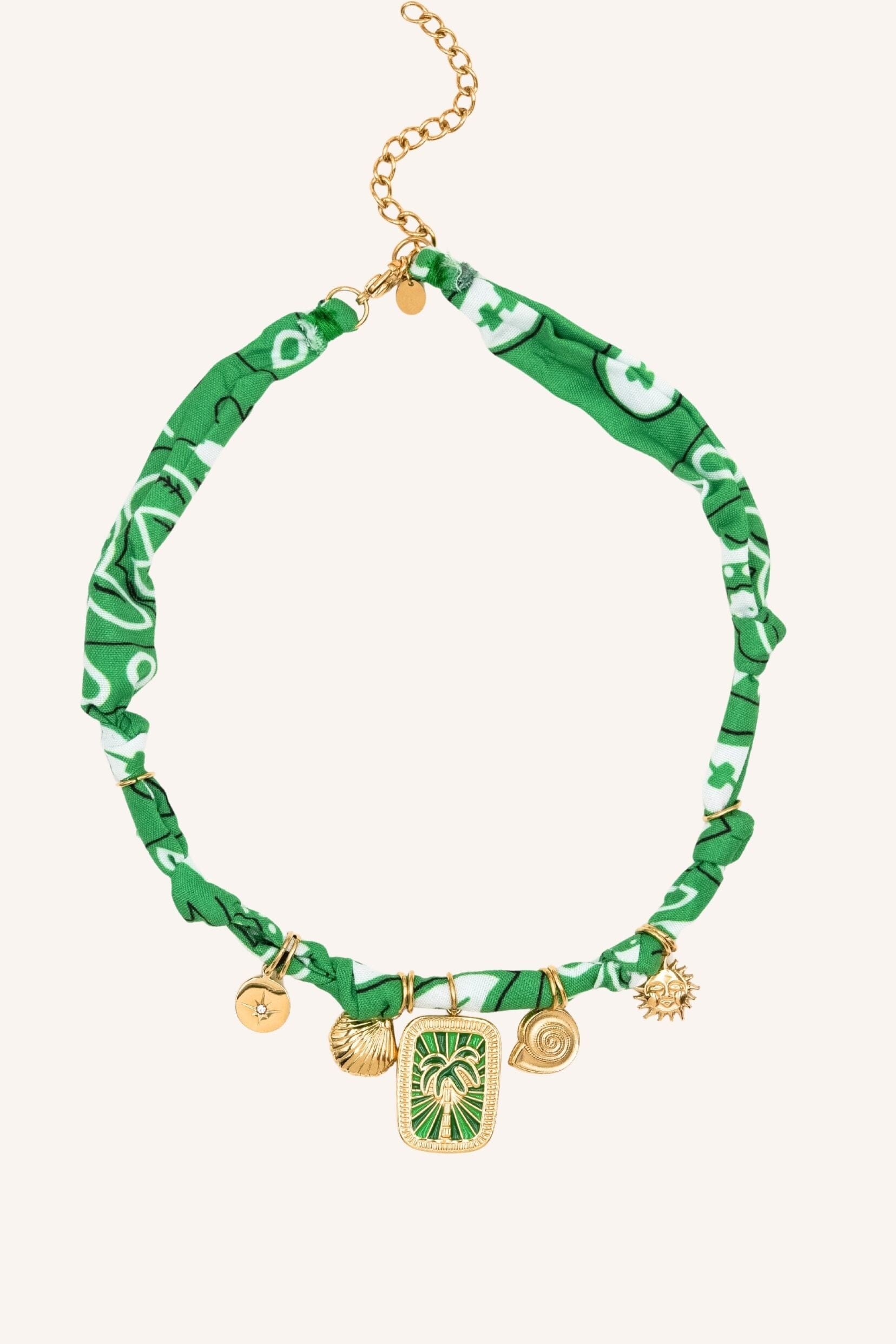 Collier Bohm Paris - Aventura Colliers Pendantifs Bohm Paris Vert 