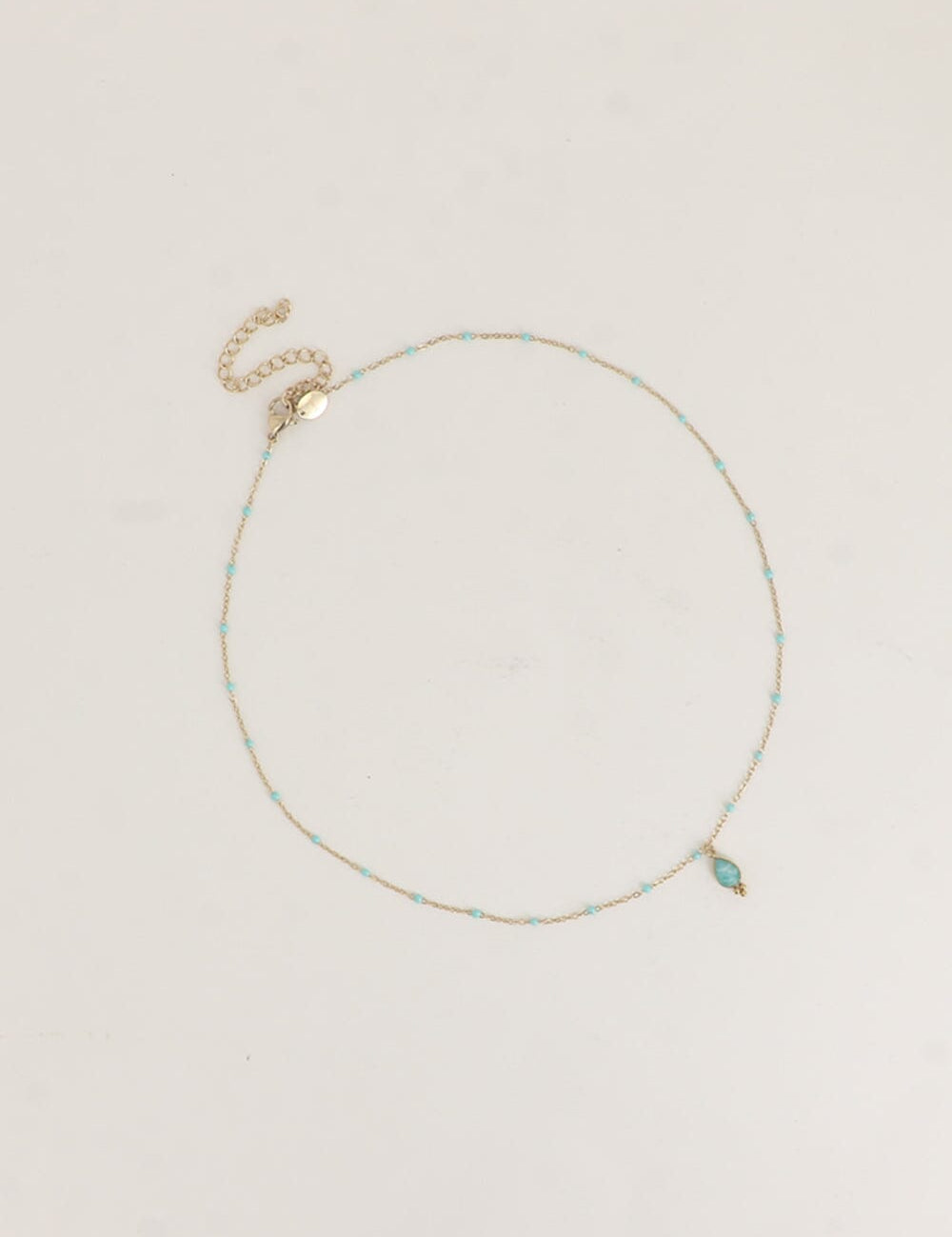 Collier Bohm Paris - Aveny Collier en chaine simple Bohm Paris Amazonite 