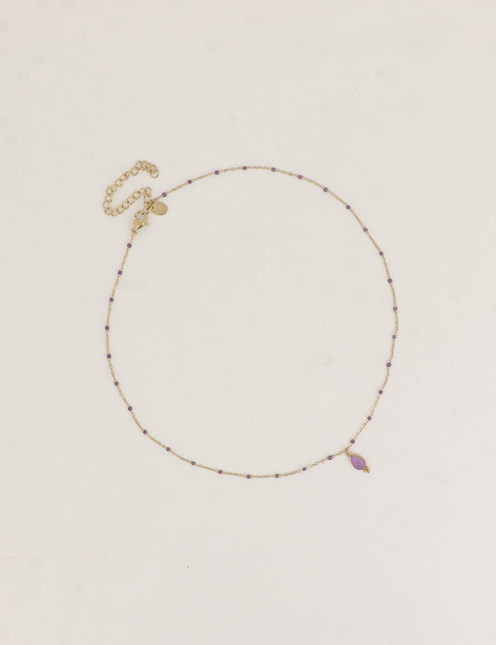 Collier Bohm Paris - Aveny Collier en chaine simple Bohm Paris Améthyste 