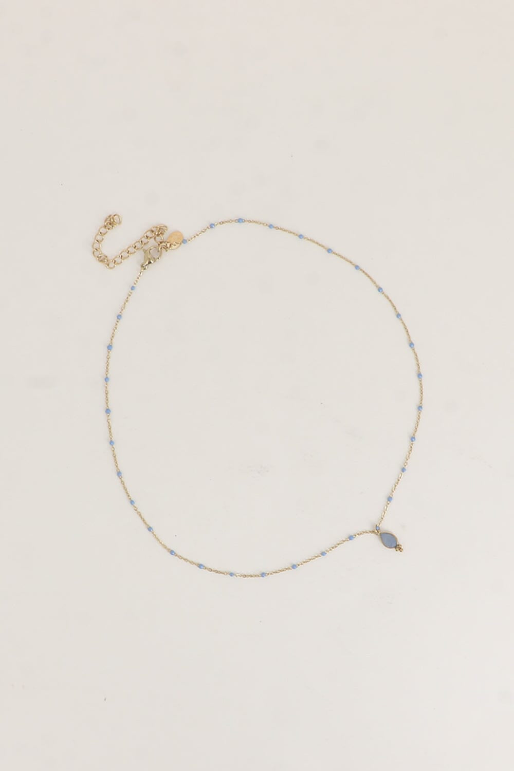 Collier Bohm Paris - Aveny Collier en chaine simple Bohm Paris Aventurine bleue 