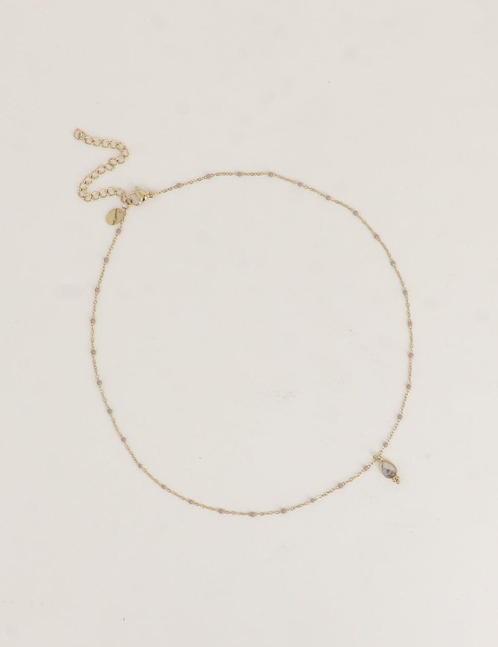 Collier Bohm Paris - Aveny Collier en chaine simple Bohm Paris Jaspe paysage 