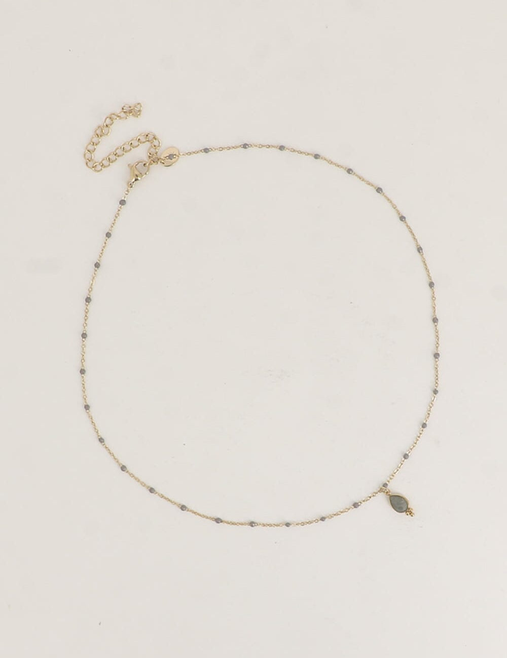 Collier Bohm Paris - Aveny Collier en chaine simple Bohm Paris Labradorite 