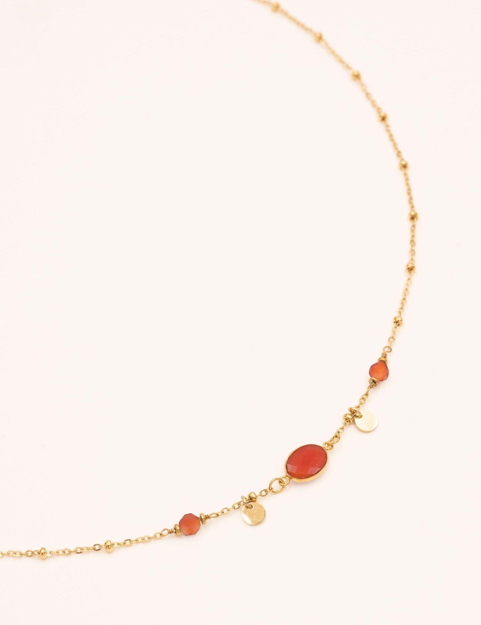 Collier Bohm Paris - Azalée Colliers Pendentifs Bohm Paris Cornaline 