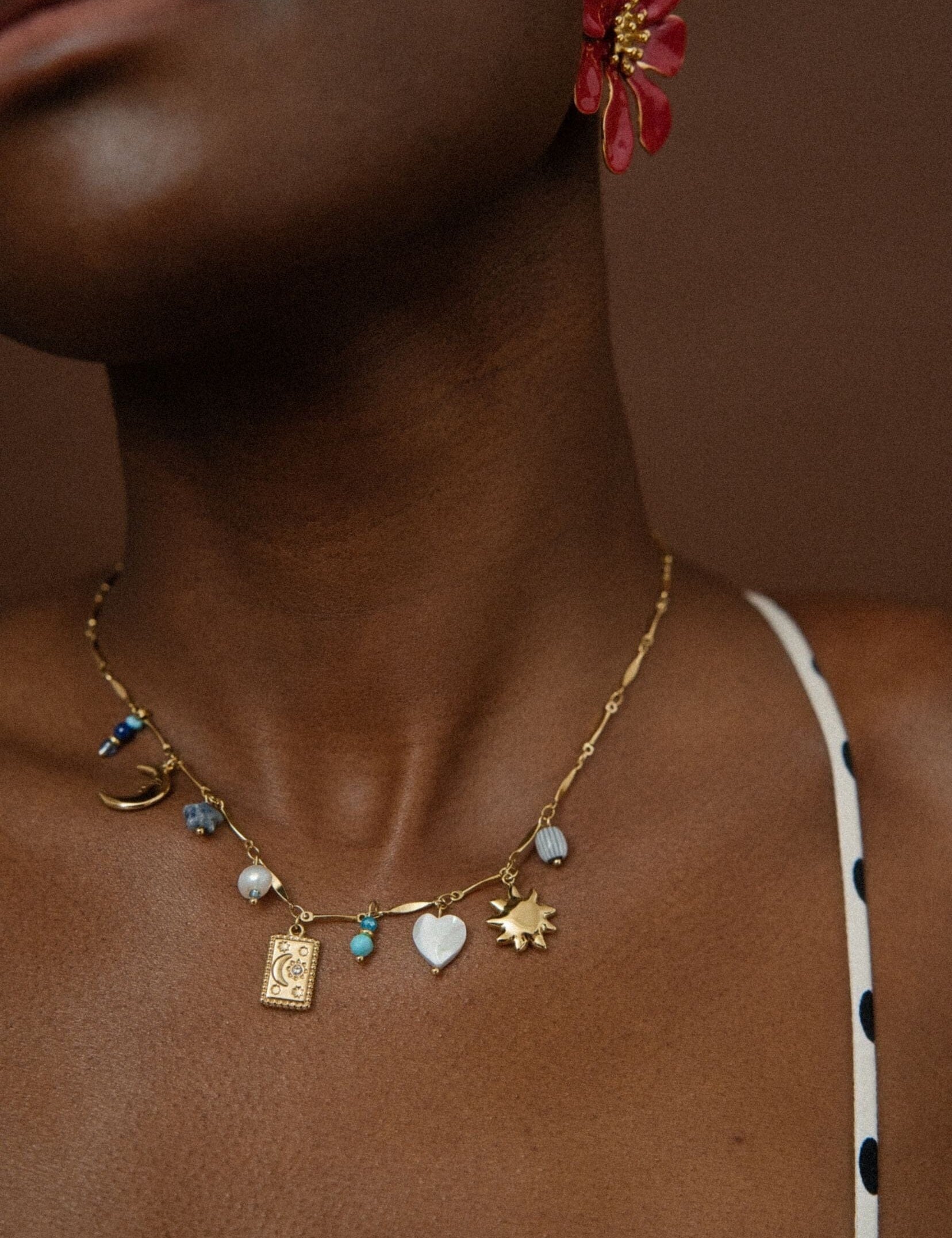 Collier Bohm Paris - Azul Collier en chaine simple Bohm Paris 