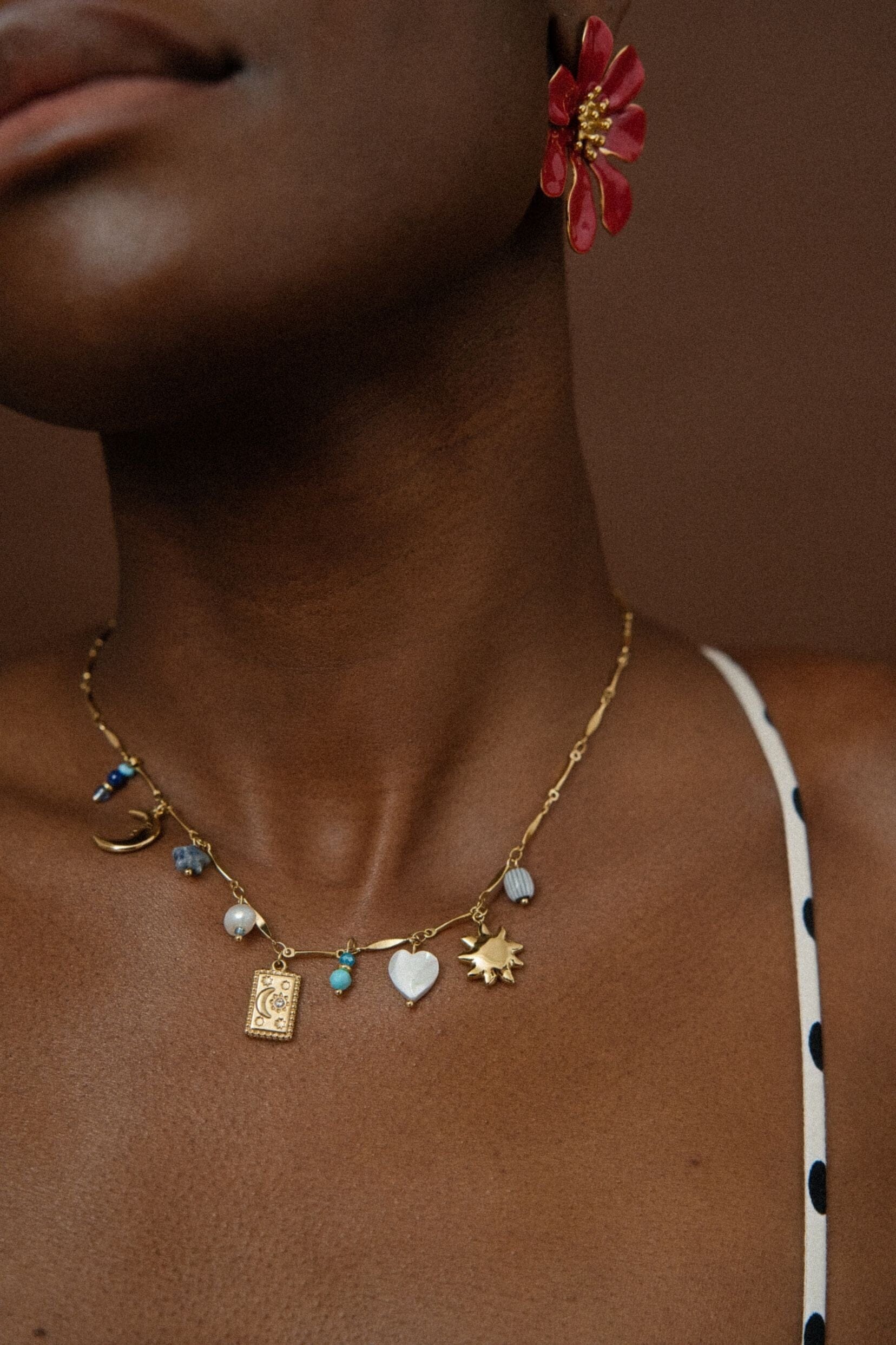 Collier Bohm Paris - Azul Collier en chaine simple Bohm Paris 