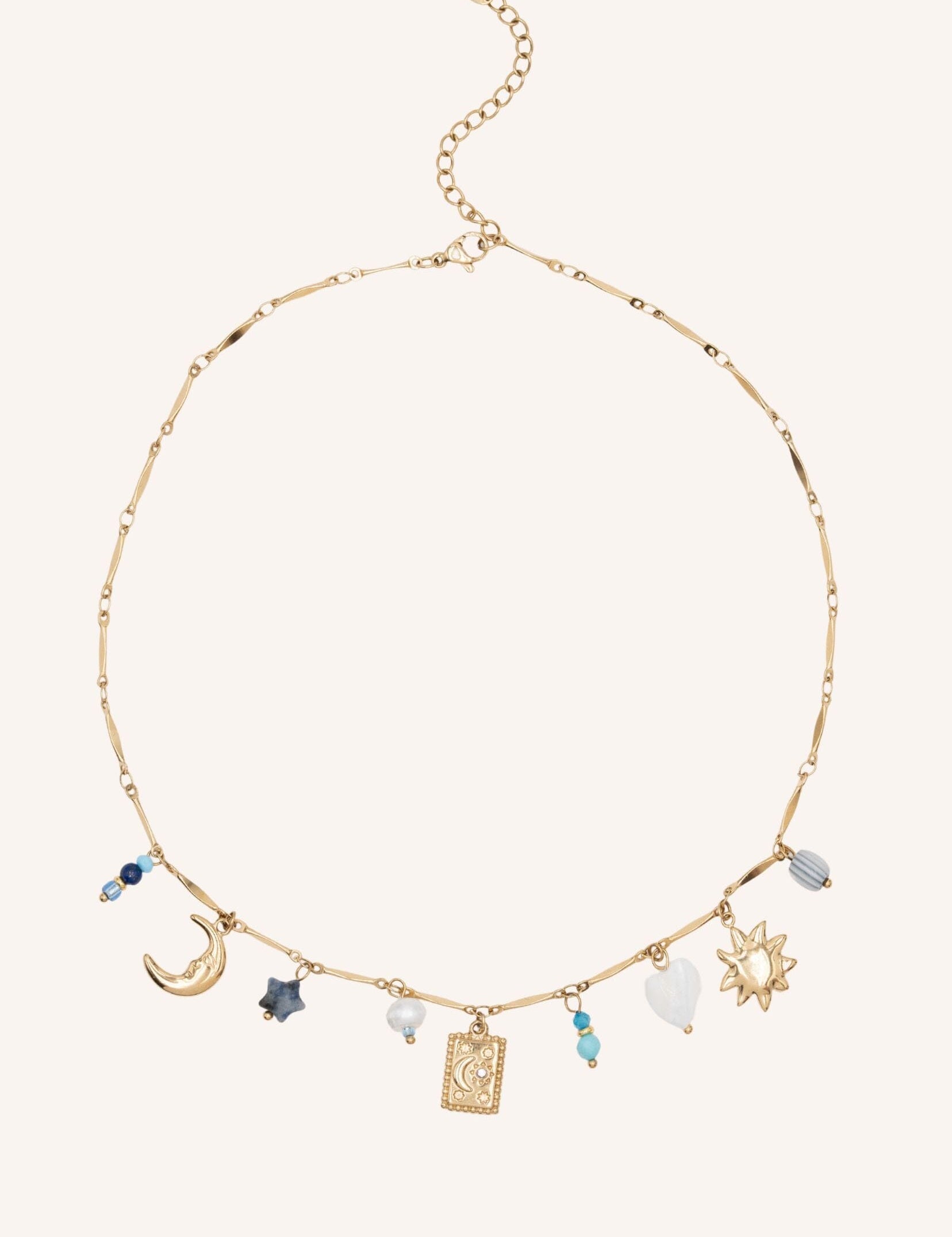 Collier Bohm Paris - Azul Collier en chaine simple Bohm Paris Bleu 