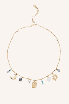 Collier Bohm Paris - Azul Collier en chaine simple Bohm Paris Bleu 