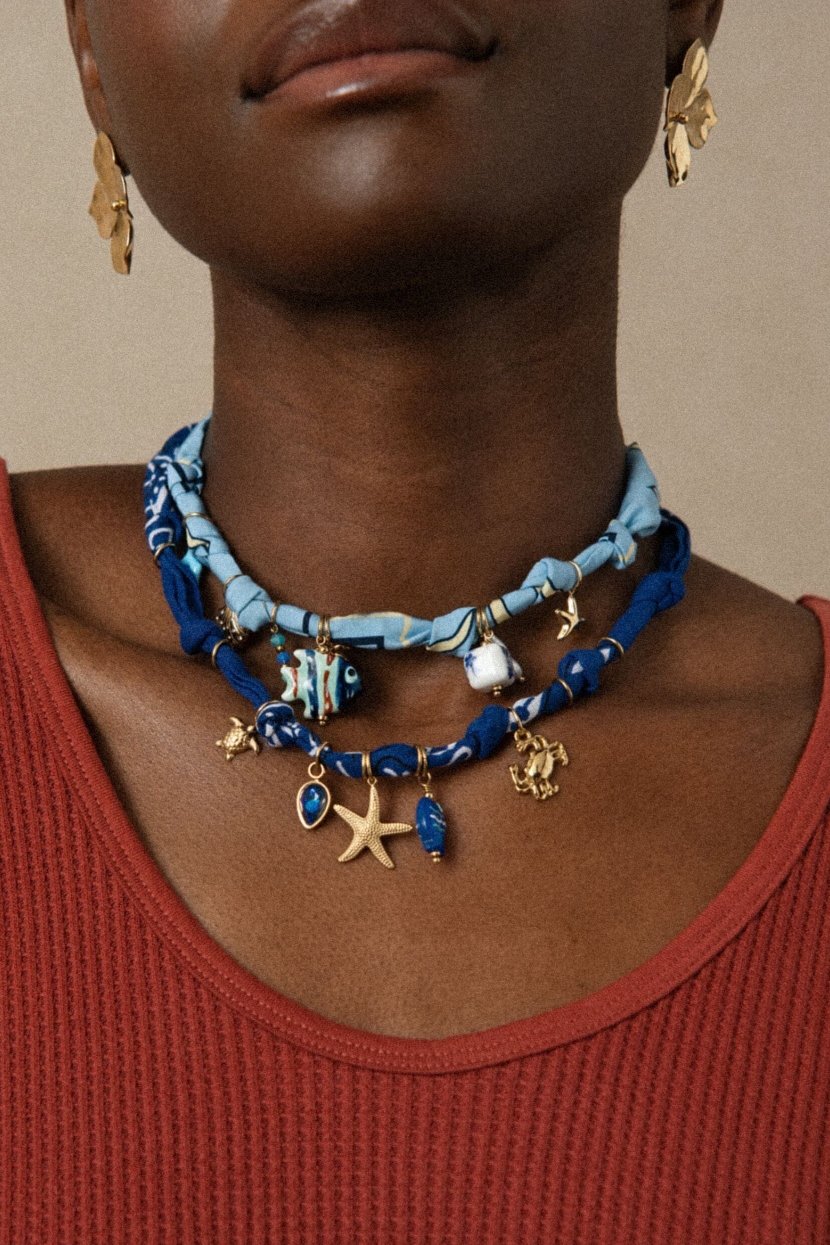 Collier Bohm Paris - Azur Colliers Pendantifs Bohm Paris 