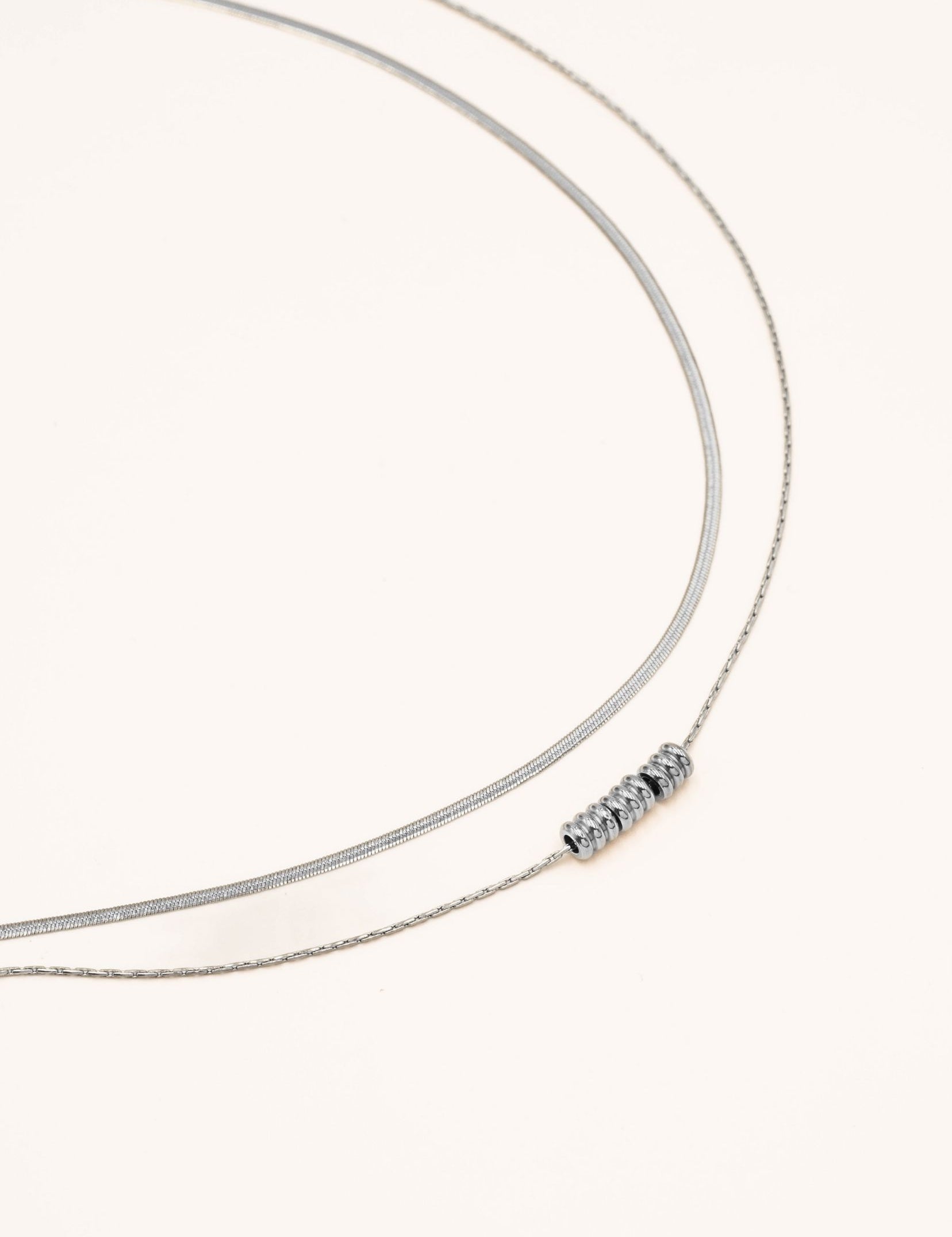 Collier Bohm Paris - Bancha Collier multirangs Bohm Paris Argenté 