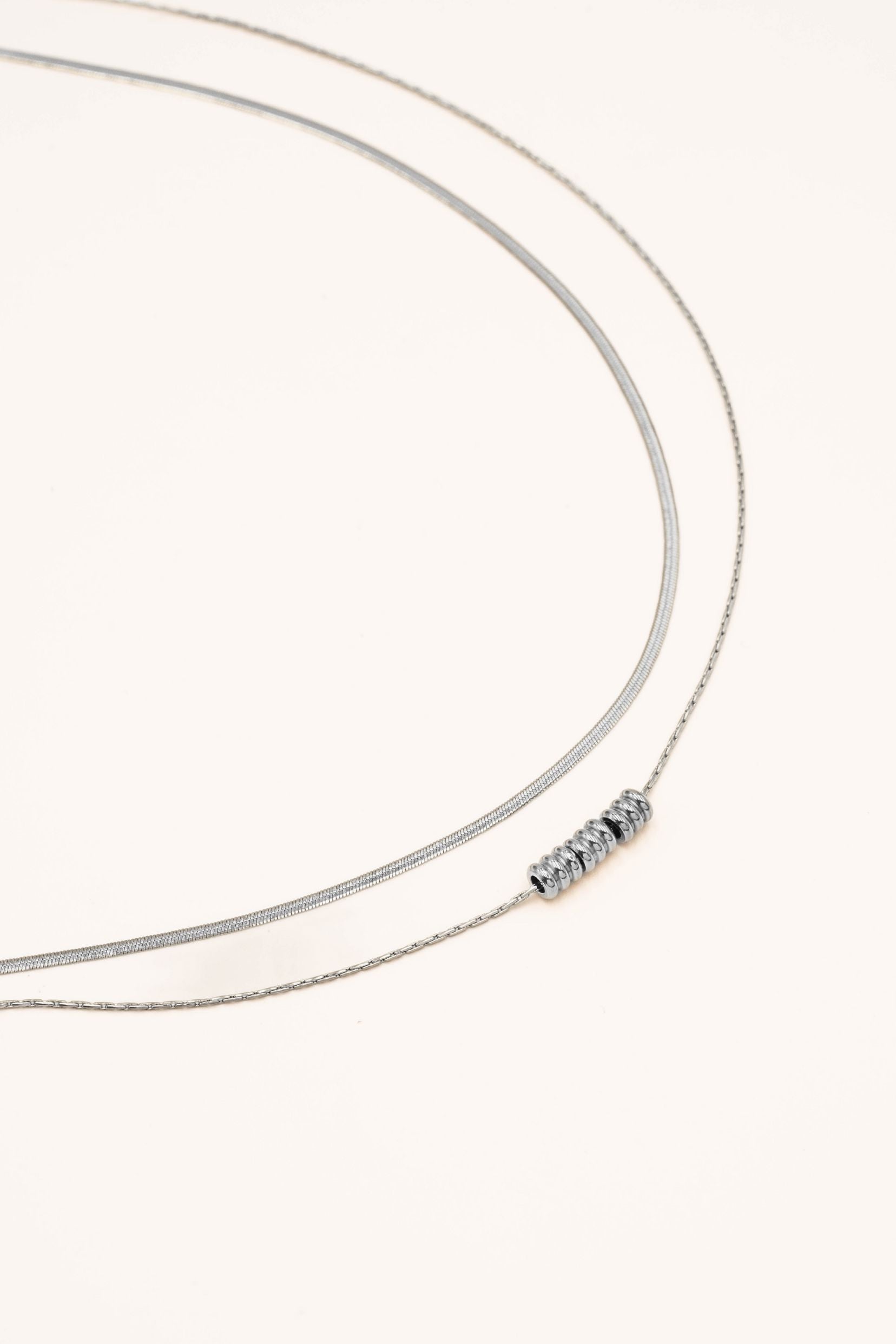 Collier Bohm Paris - Bancha Collier multirangs Bohm Paris Argenté 