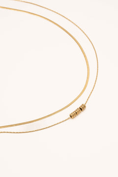 Collier Bohm Paris - Bancha Collier multirangs Bohm Paris Doré 