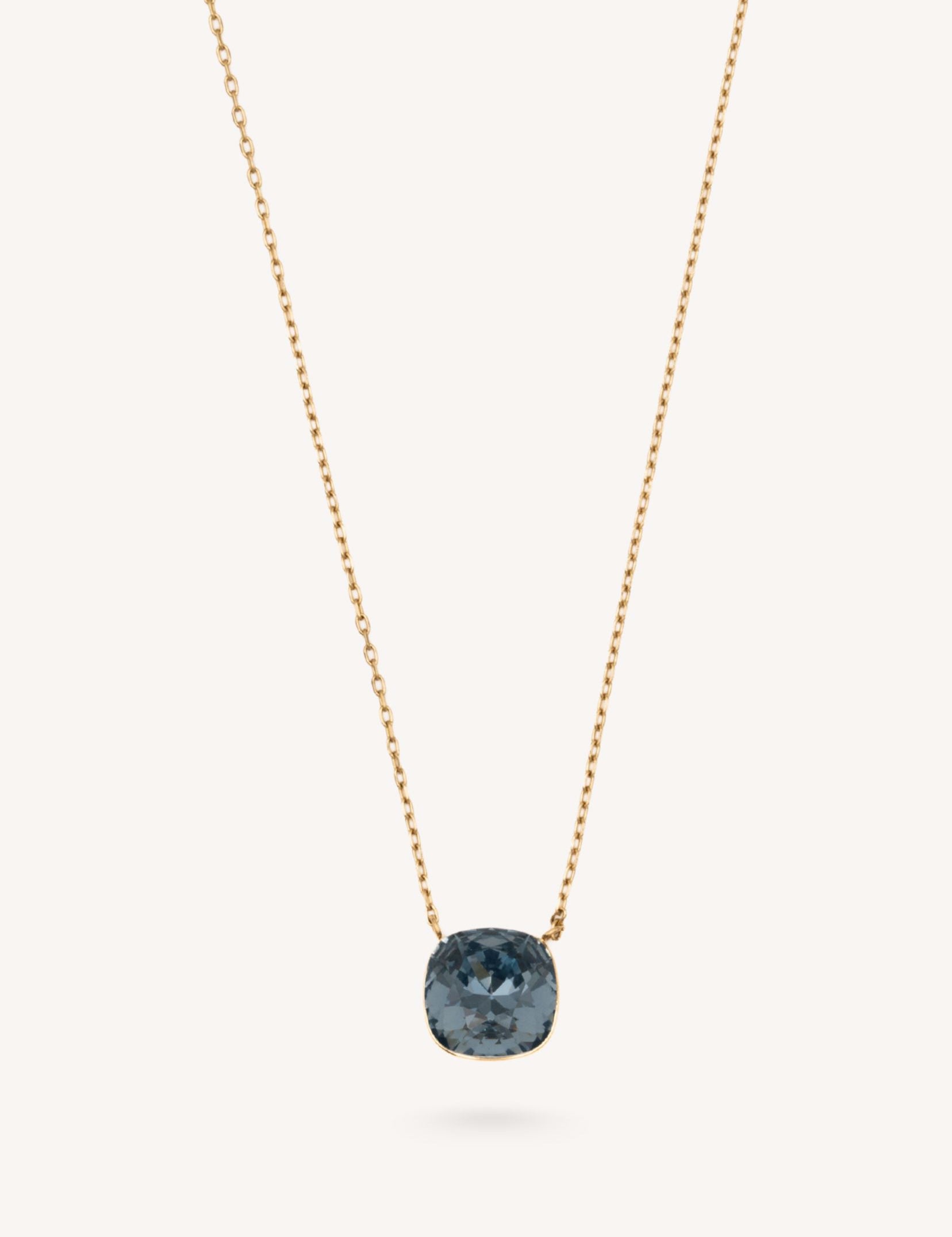 Collier Bohm Paris - Béa Colliers Pendentifs Bohm Paris Bleu jean irisé 