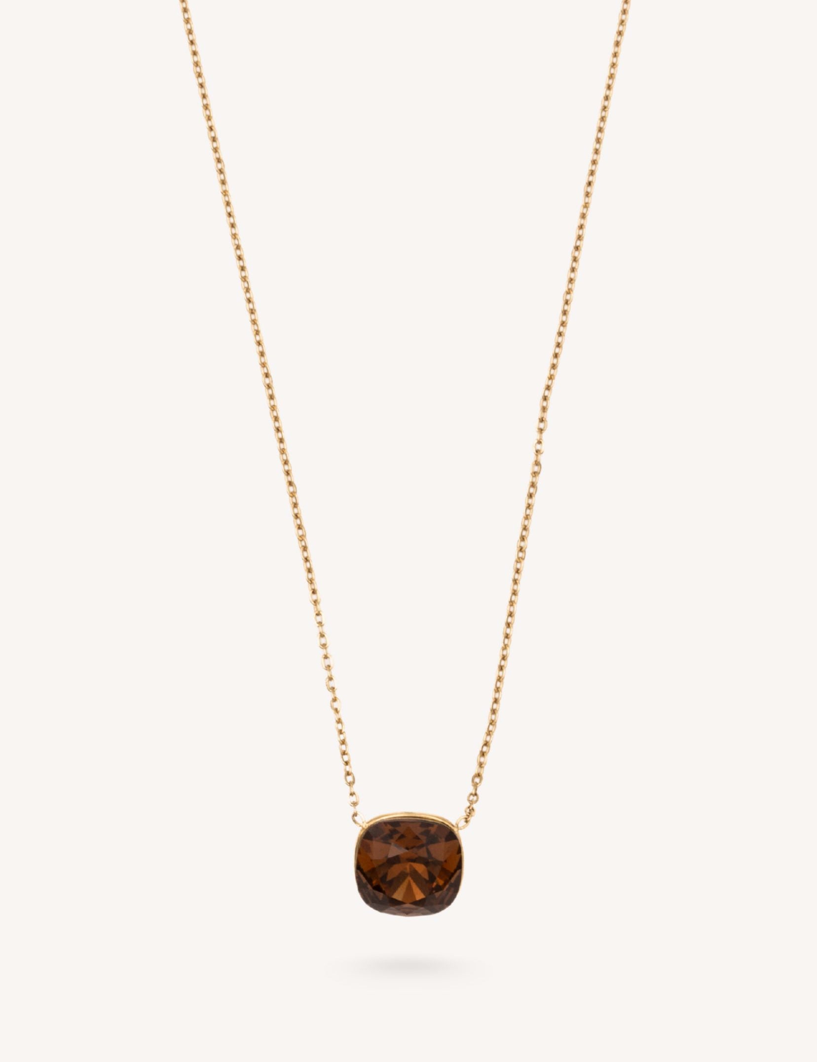 Collier Bohm Paris - Béa Colliers Pendentifs Bohm Paris Marron foncé 