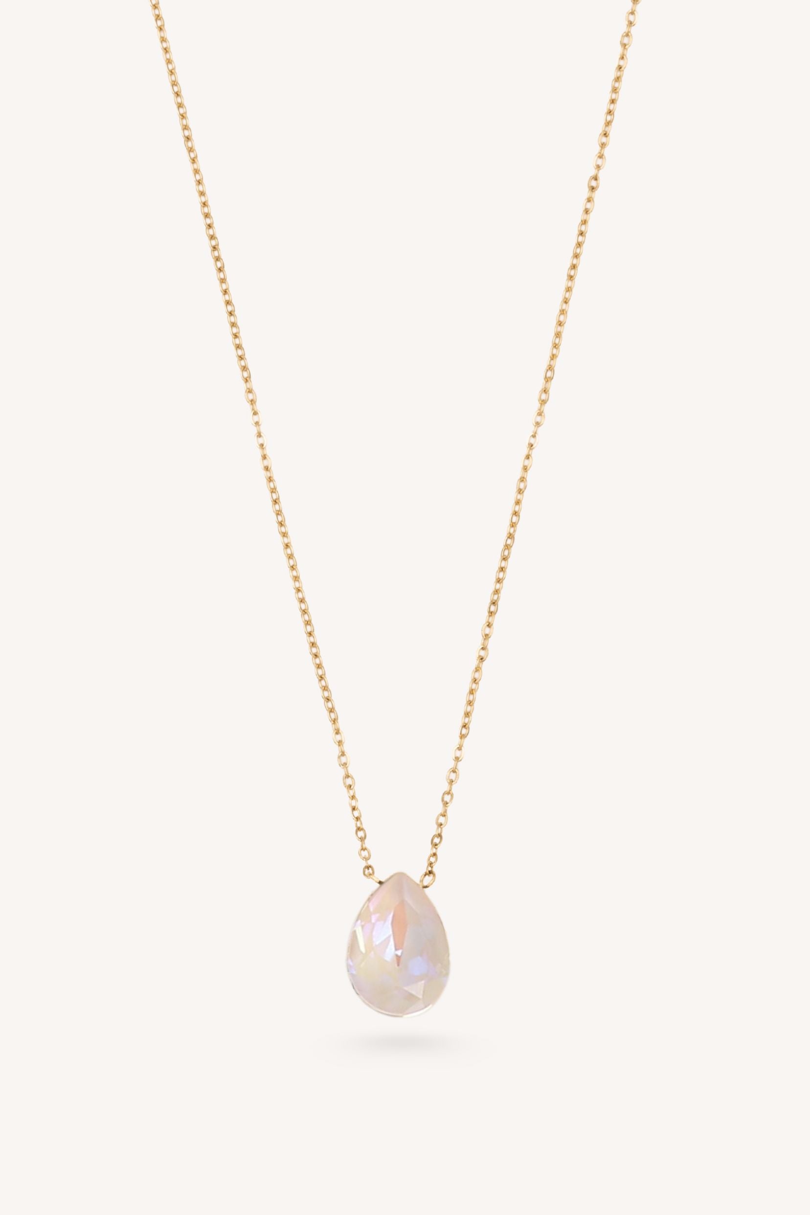Collier Bohm Paris - Bertille Colliers Pendentifs Bohm Paris Beige rosé irisé 