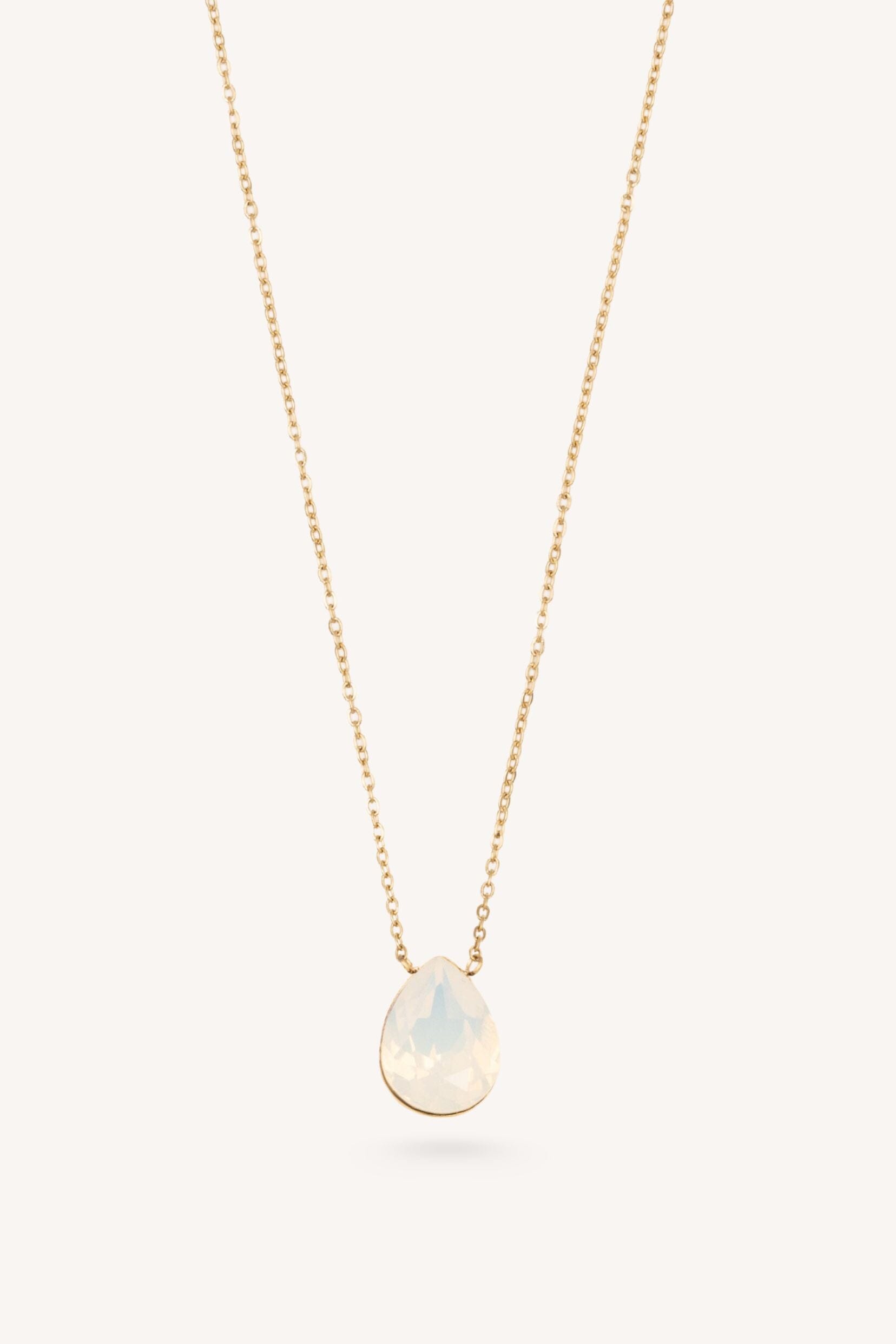 Collier Bohm Paris - Bertille Colliers Pendentifs Bohm Paris blanc opal 