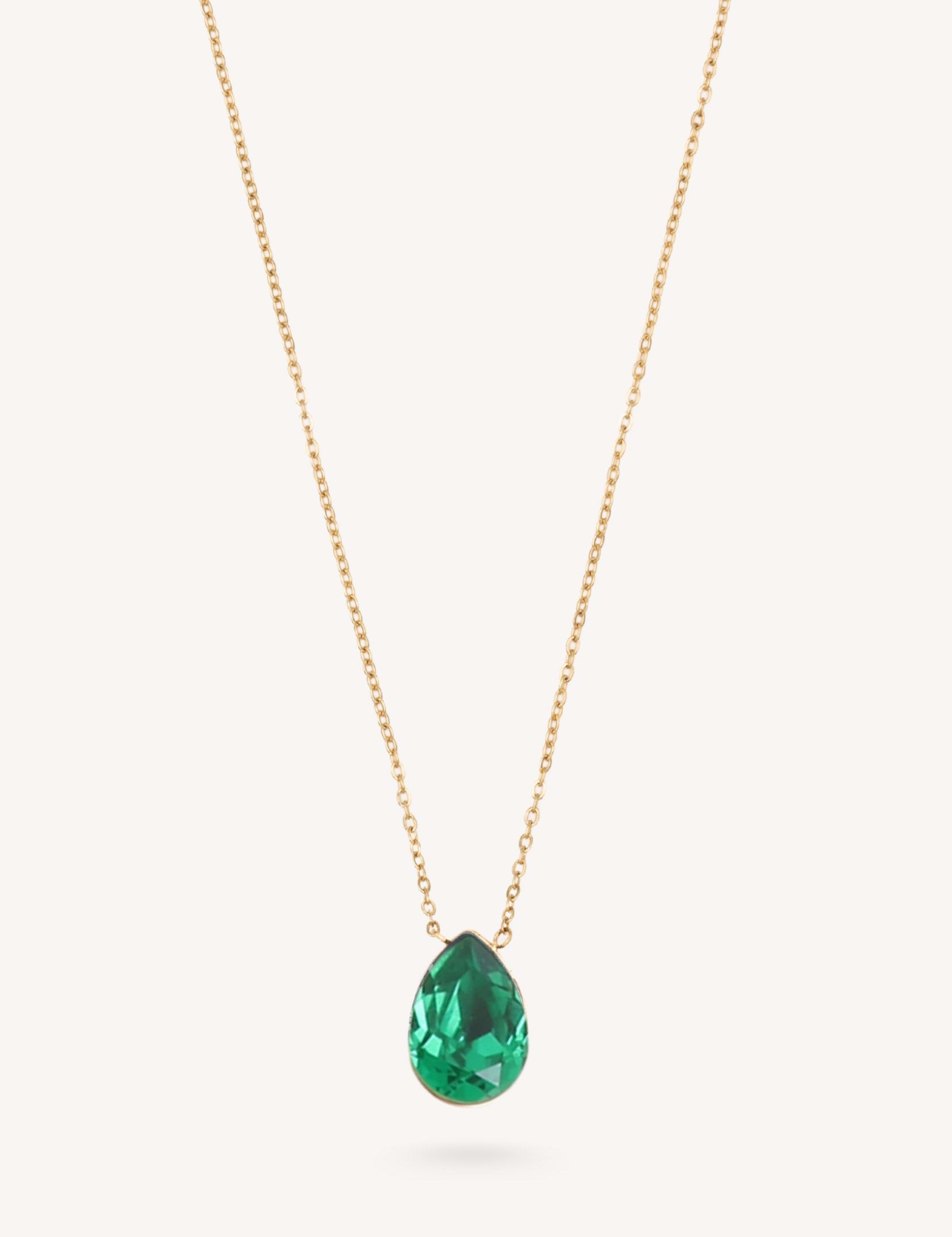 Collier Bohm Paris - Bertille Colliers Pendentifs Bohm Paris majestic green 