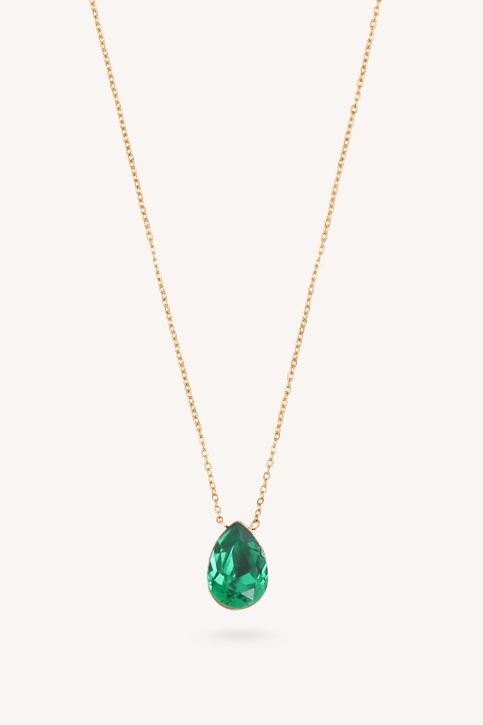 Collier Bohm Paris - Bertille Colliers Pendentifs Bohm Paris majestic green 
