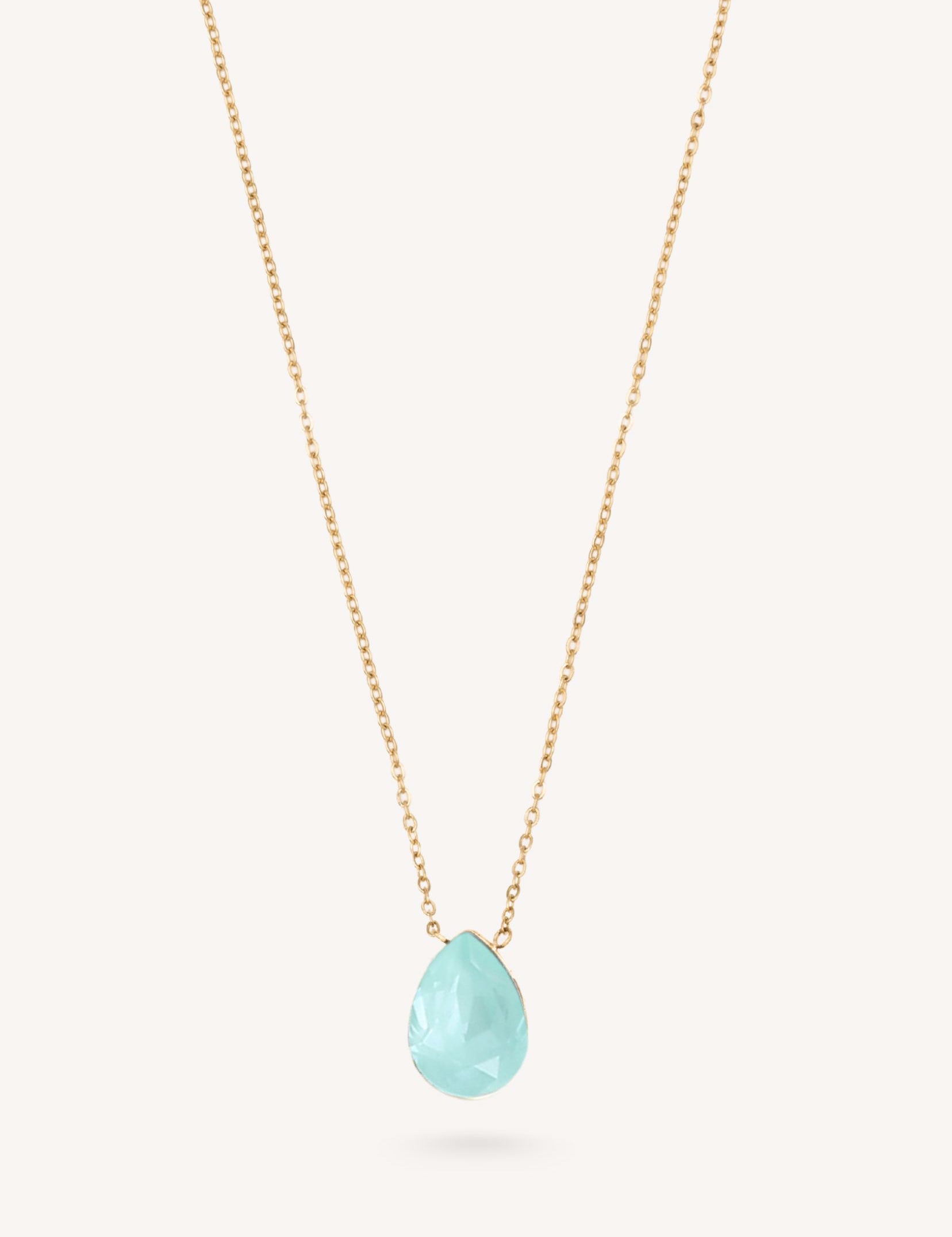 Collier Bohm Paris - Bertille Colliers Pendentifs Bohm Paris vert eau 