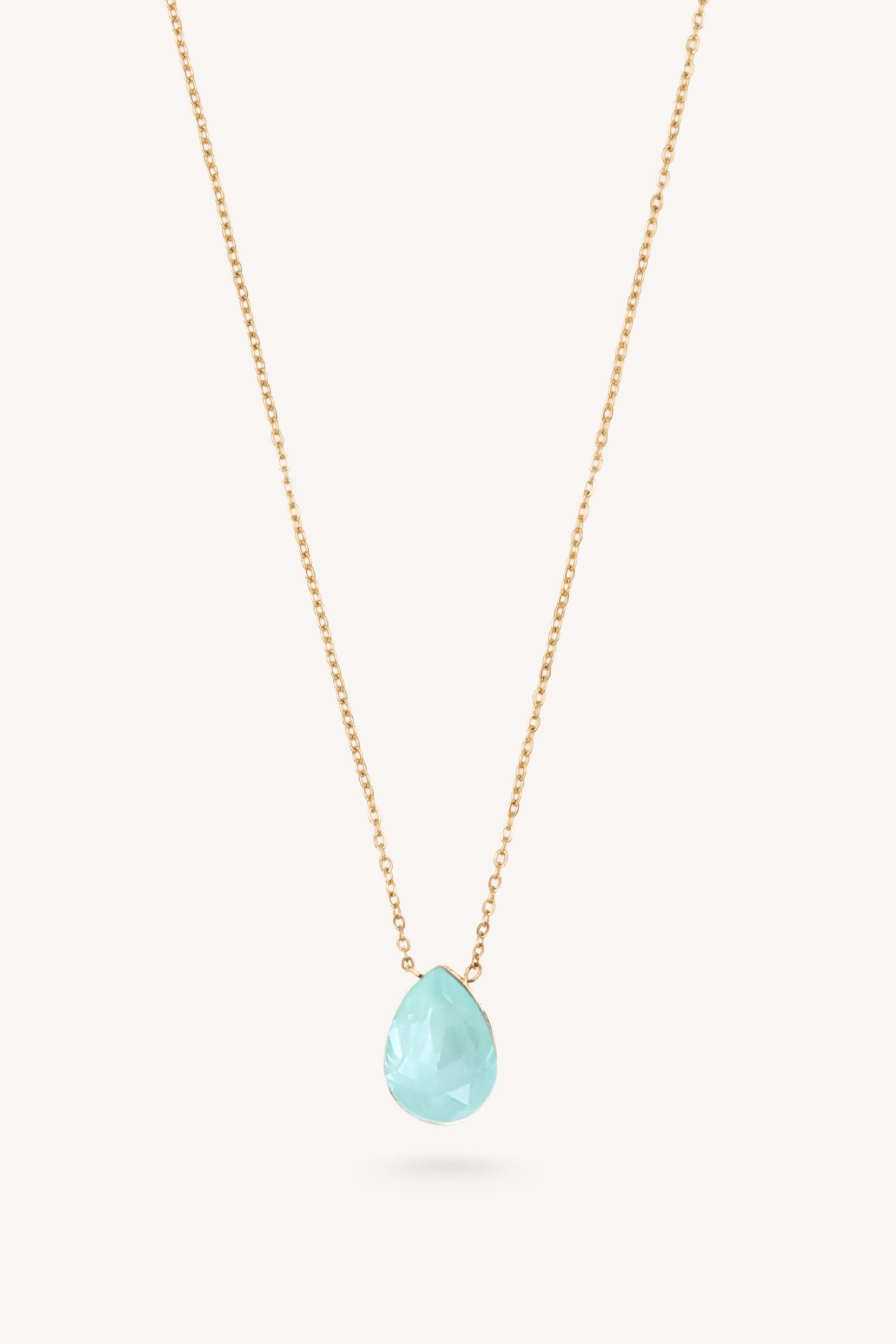 Collier Bohm Paris - Bertille Colliers Pendentifs Bohm Paris vert eau 