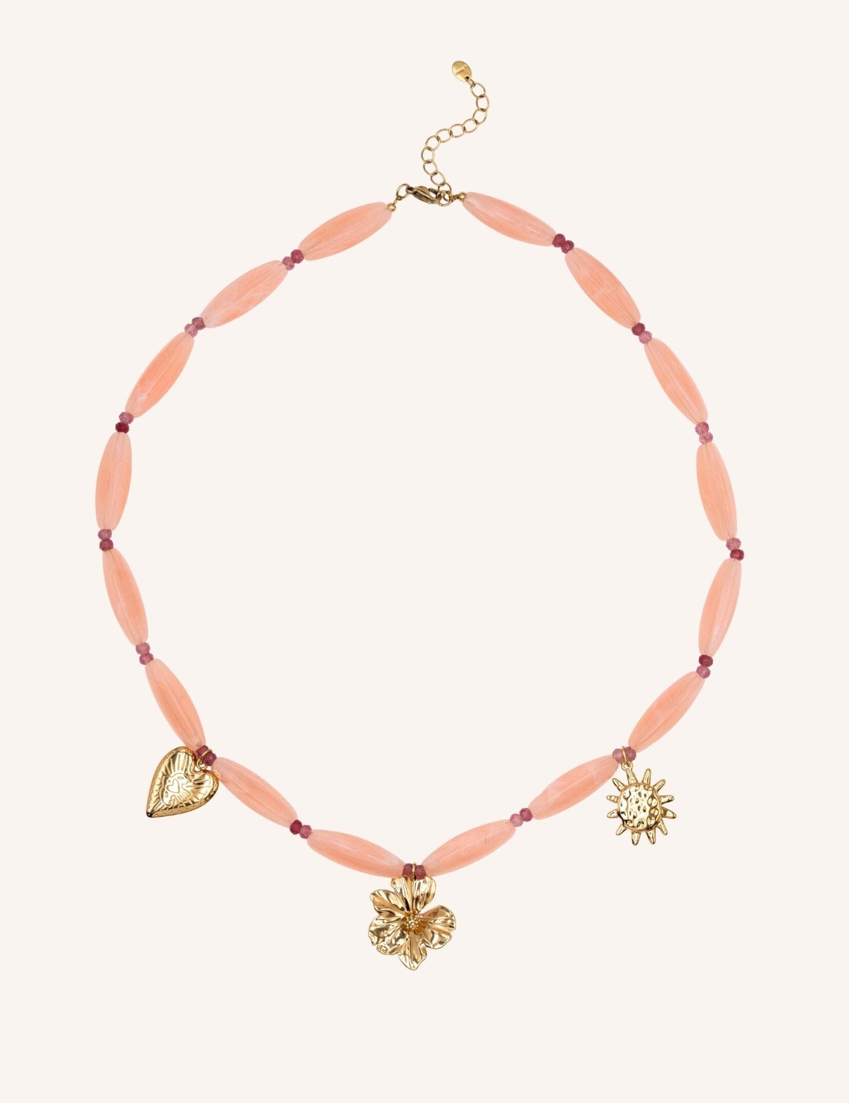 Collier Bohm Paris - Bloomy Colliers Pendentifs Bohm Paris Rose 