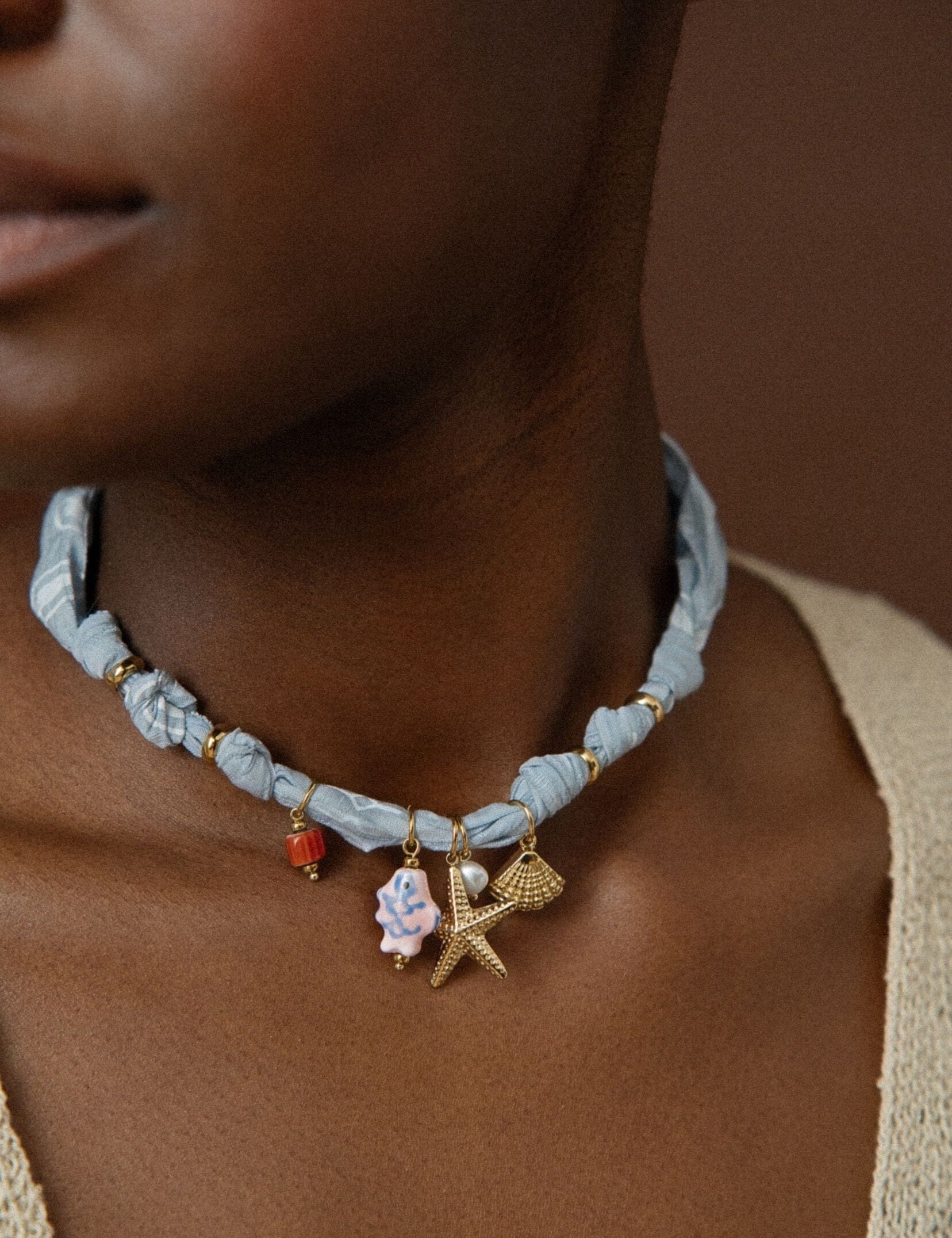 Collier Bohm Paris - Blue Colliers Pendantifs Bohm Paris 