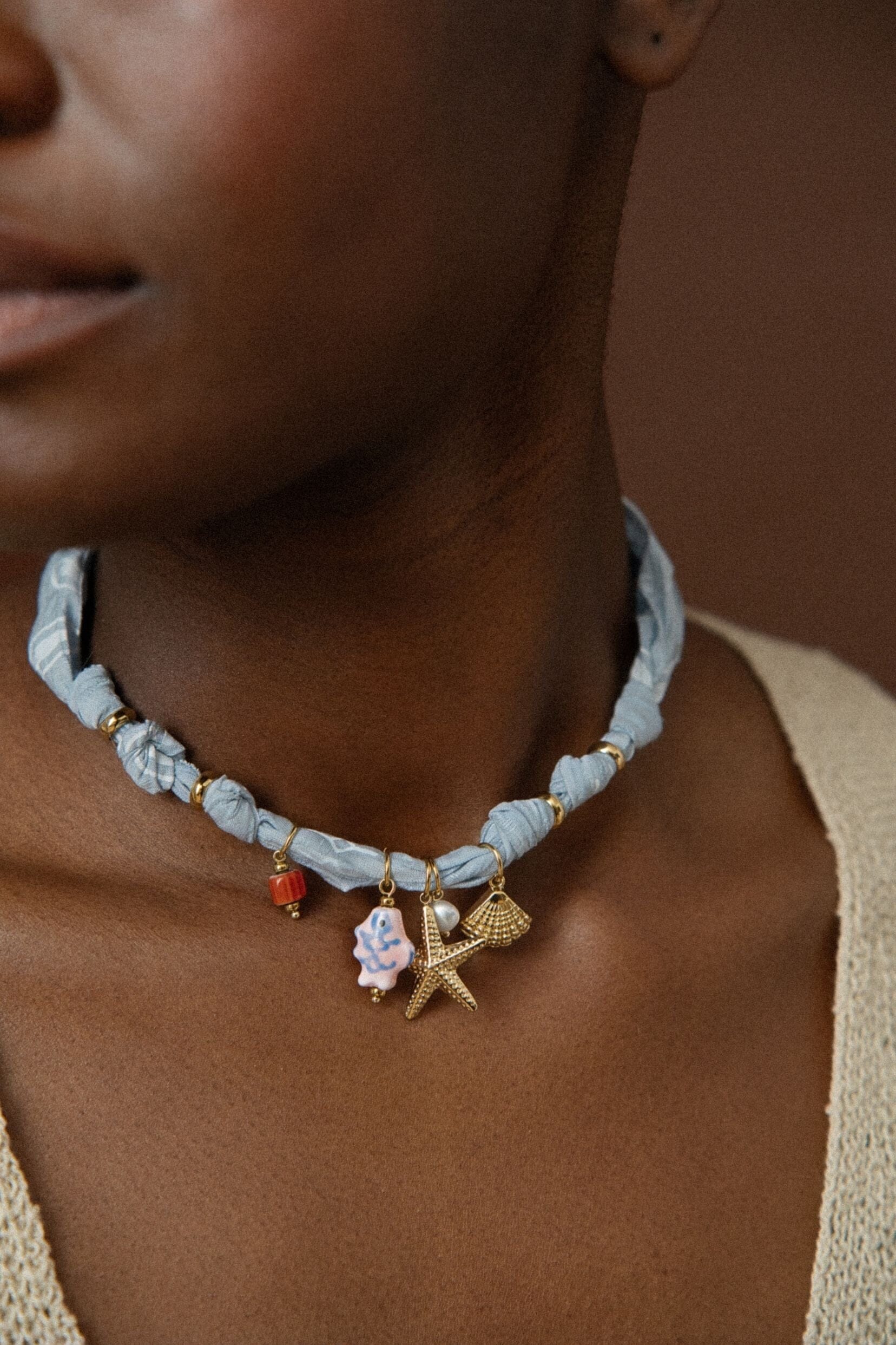 Collier Bohm Paris - Blue Colliers Pendantifs Bohm Paris 