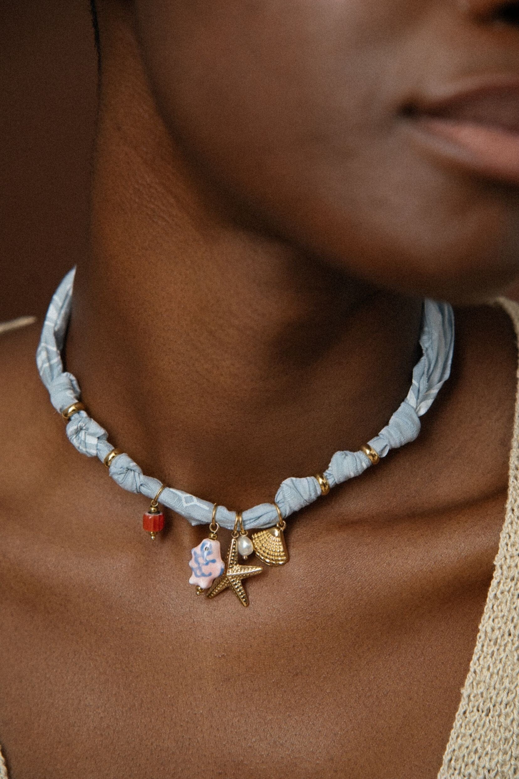 Collier Bohm Paris - Blue Colliers Pendantifs Bohm Paris 