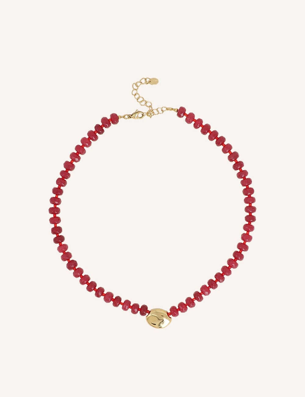 Collier Bohm Paris - Caléïs Colliers Pendentifs Bohm Paris Agate Rouge 