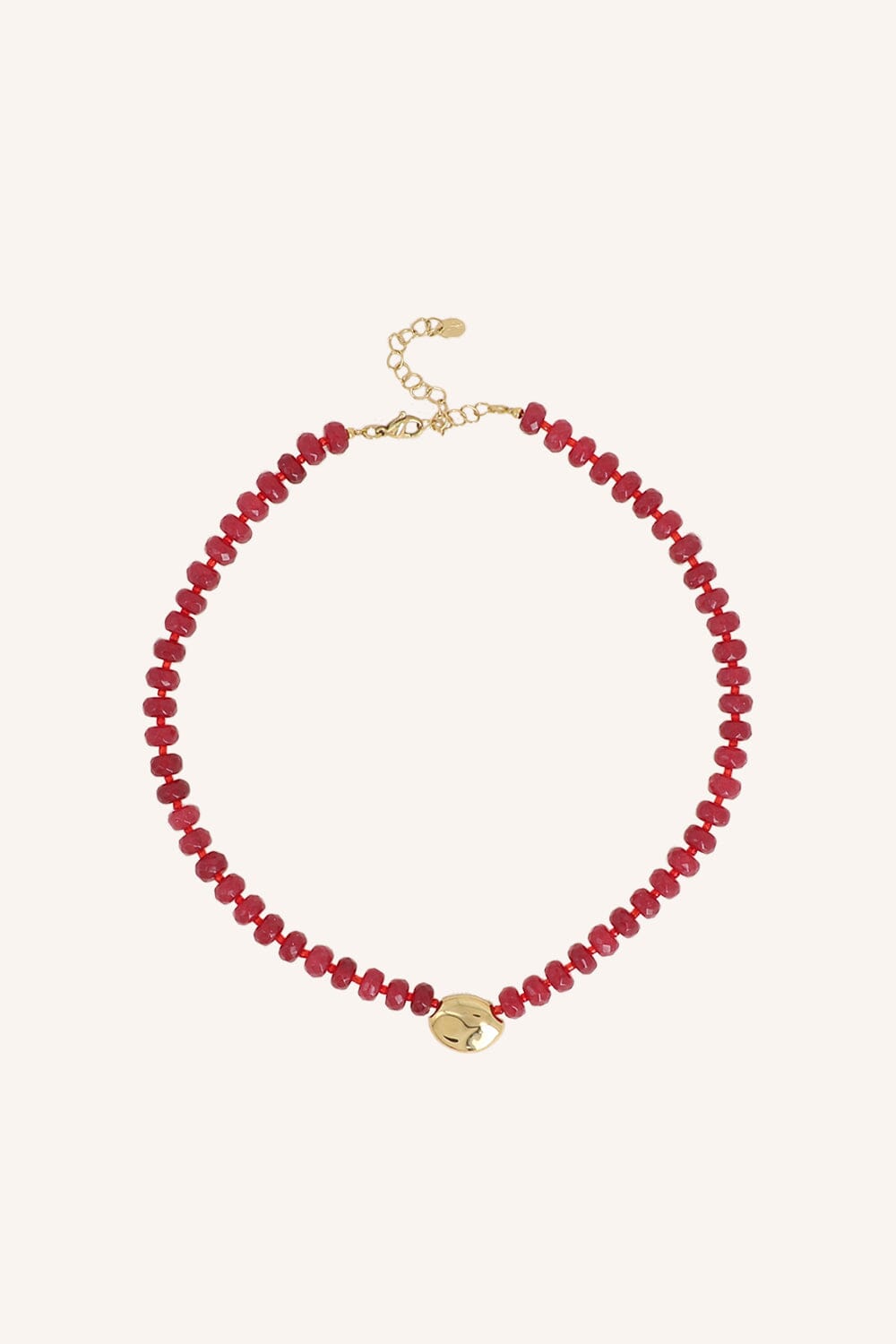 Collier Bohm Paris - Caléïs Colliers Pendentifs Bohm Paris Agate Rouge 