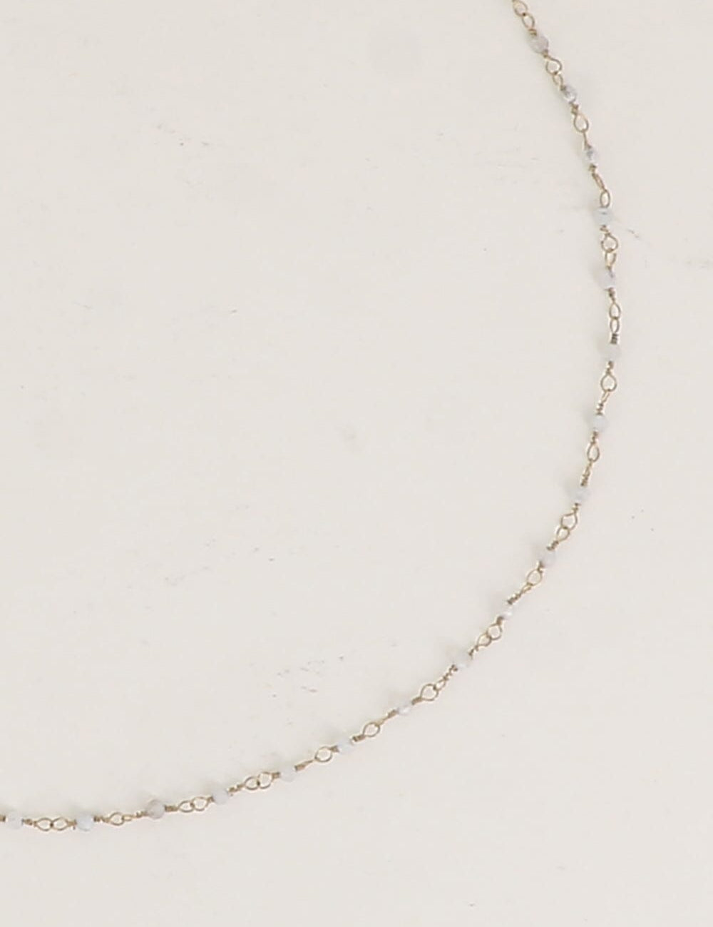 Collier Bohm Paris - Calyane Collier en chaine simple Bohm Paris Agate blanche 
