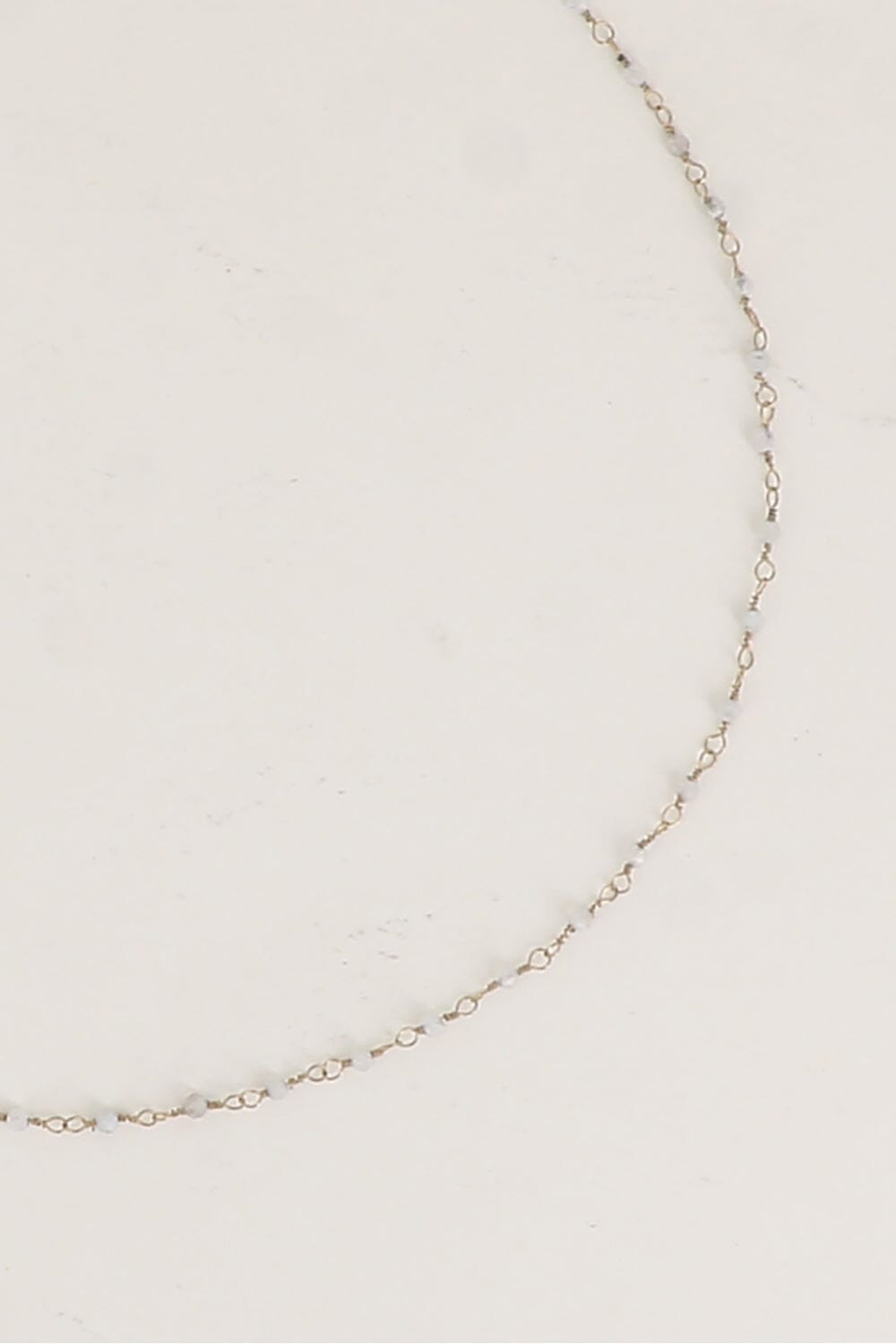 Collier Bohm Paris - Calyane Collier en chaine simple Bohm Paris Agate blanche 