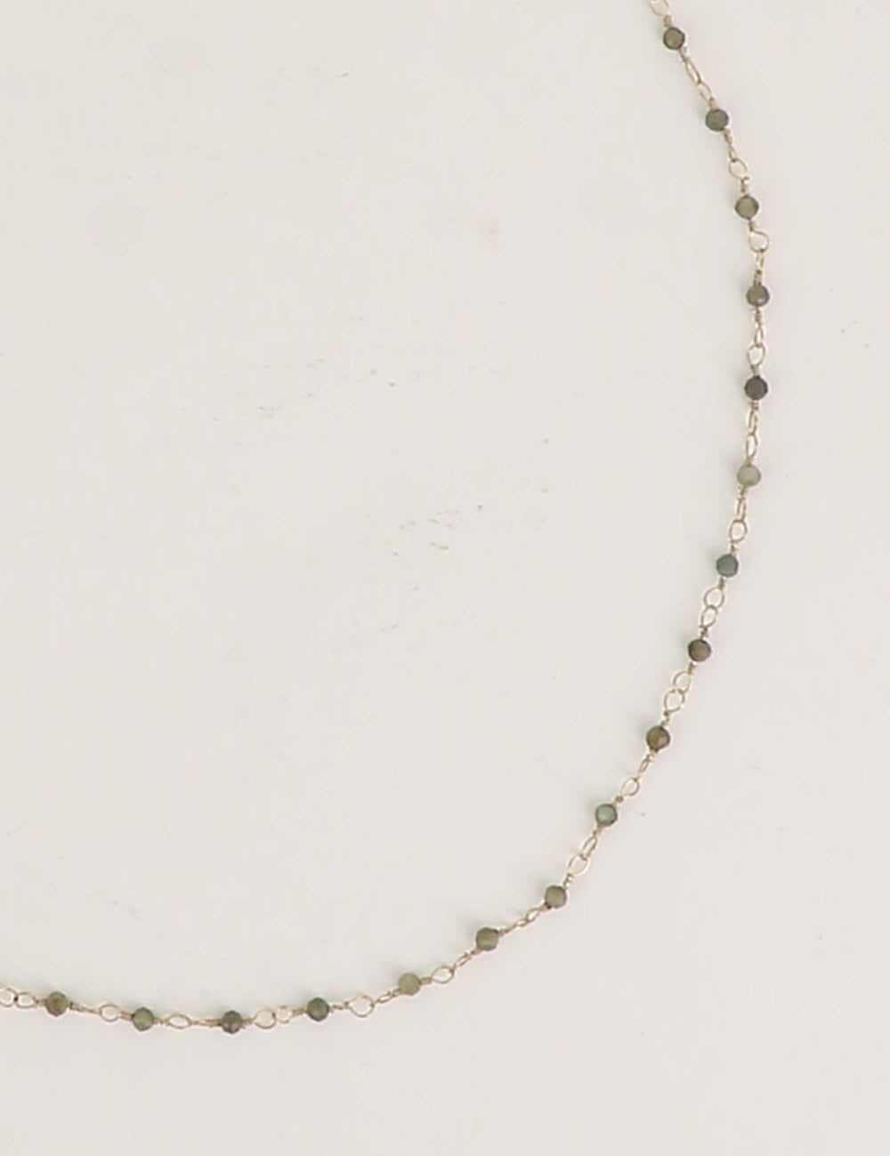 Collier Bohm Paris - Calyane Collier en chaine simple Bohm Paris Agate olive 