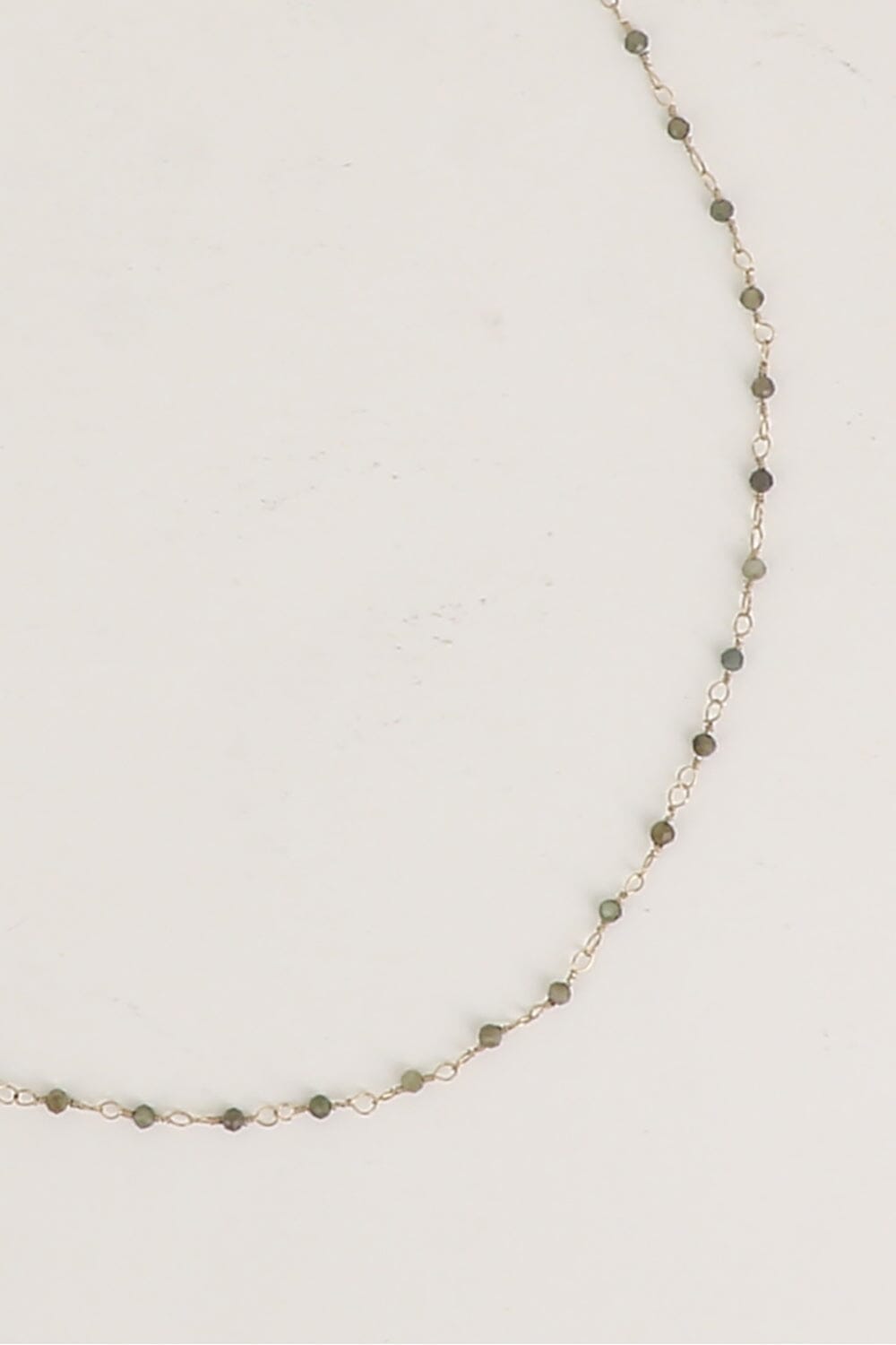 Collier Bohm Paris - Calyane Collier en chaine simple Bohm Paris Agate olive 