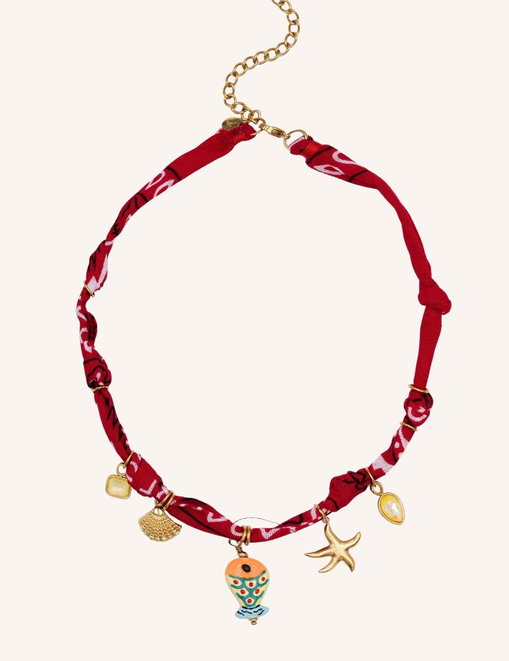Collier Bohm Paris - Capri Colliers Pendantifs Bohm Paris Rouge 