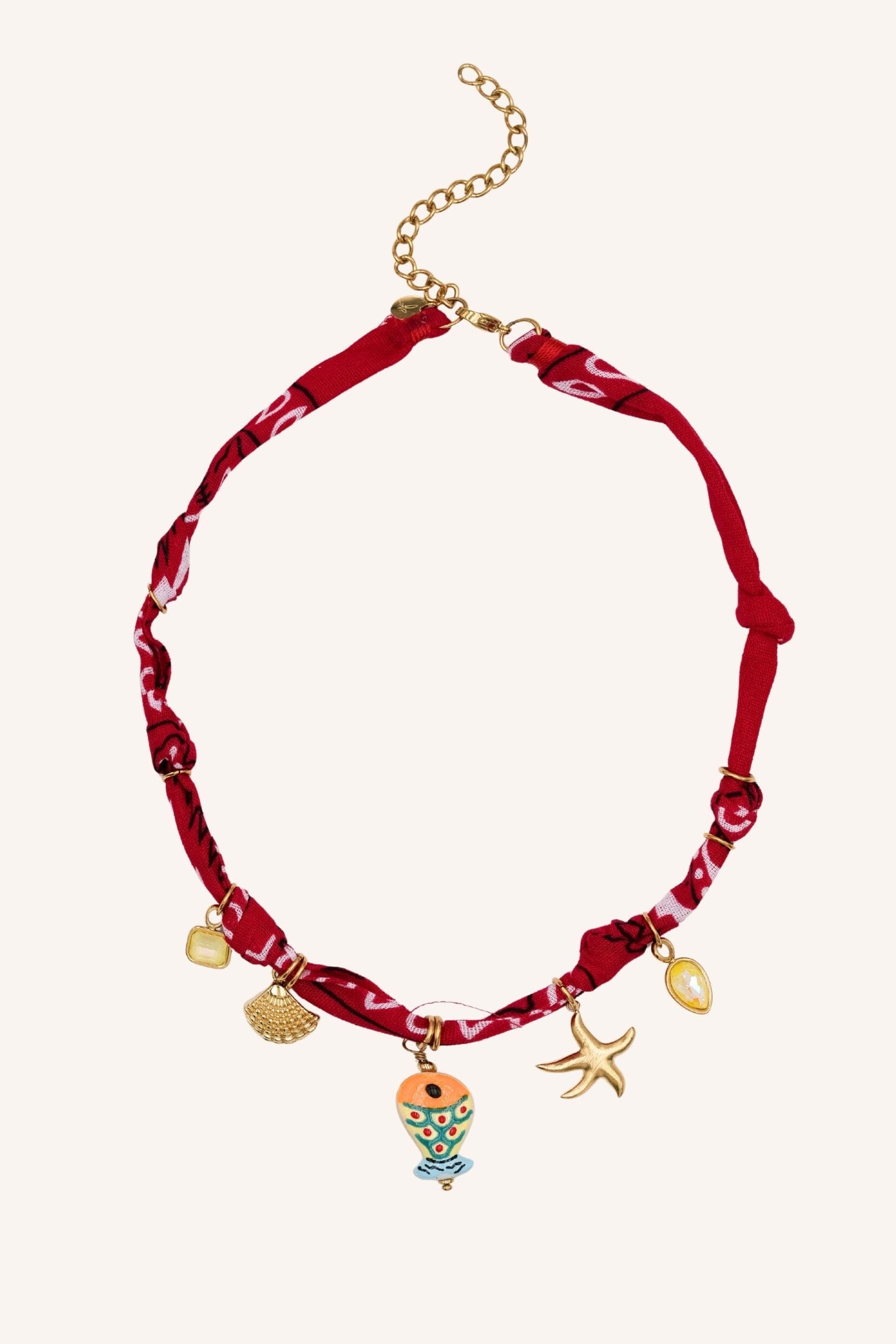Collier Bohm Paris - Capri Colliers Pendantifs Bohm Paris Rouge 