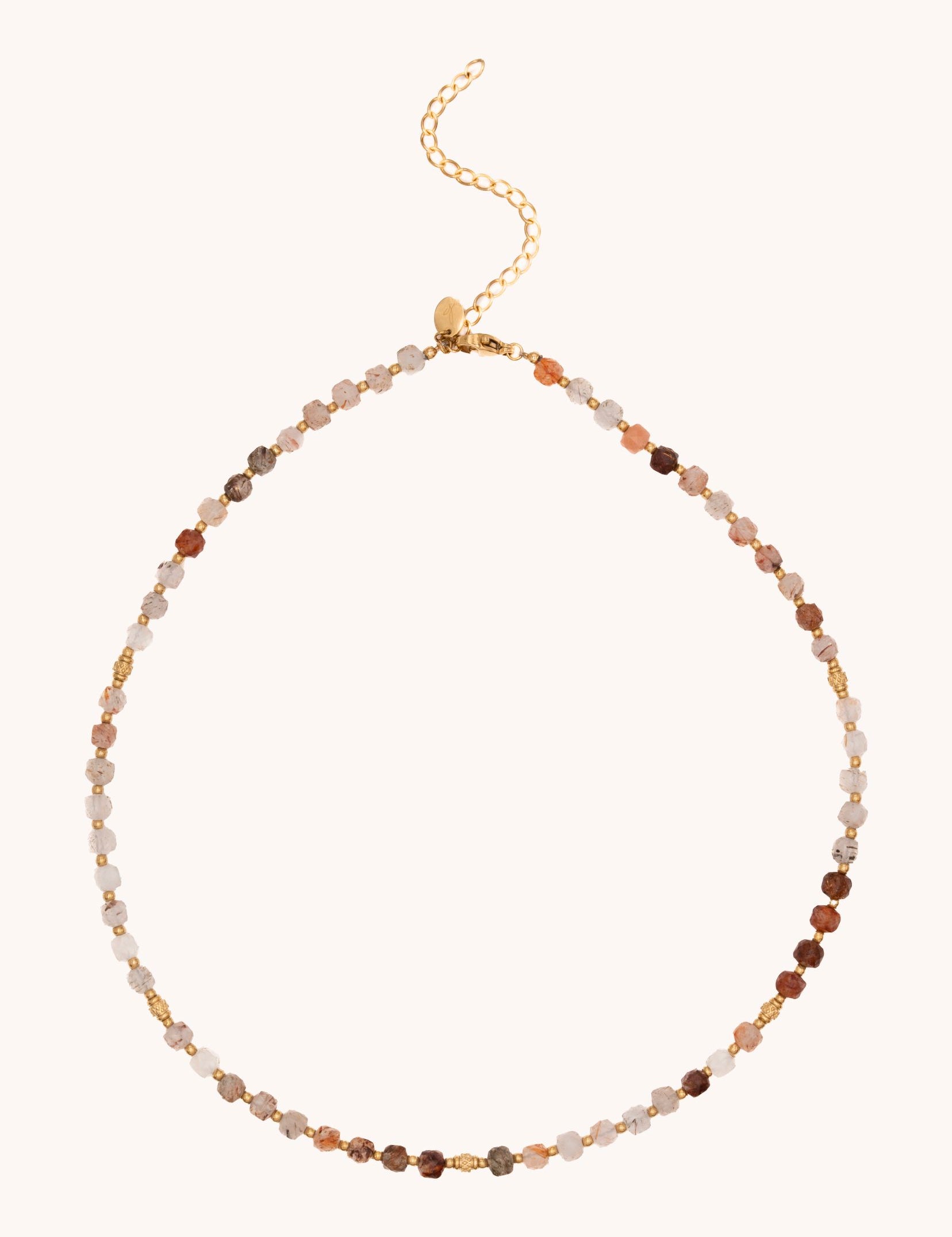 Collier Bohm Paris - Clémence Colliers Bohm Paris Agate rose 